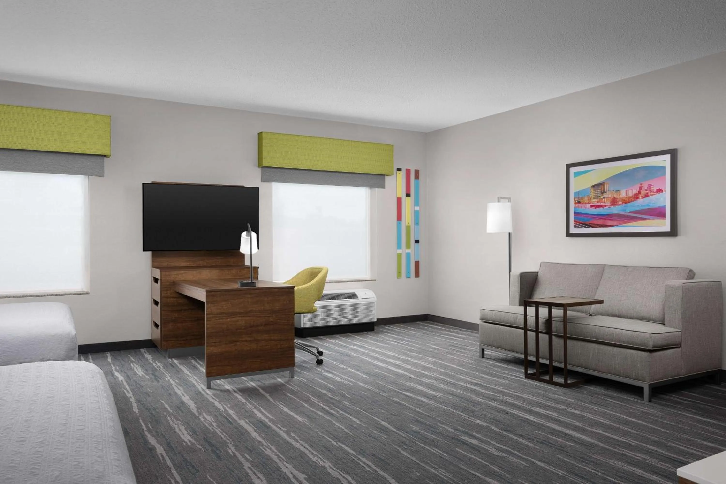 Living room in Hampton Inn & Suites Durham North I-85