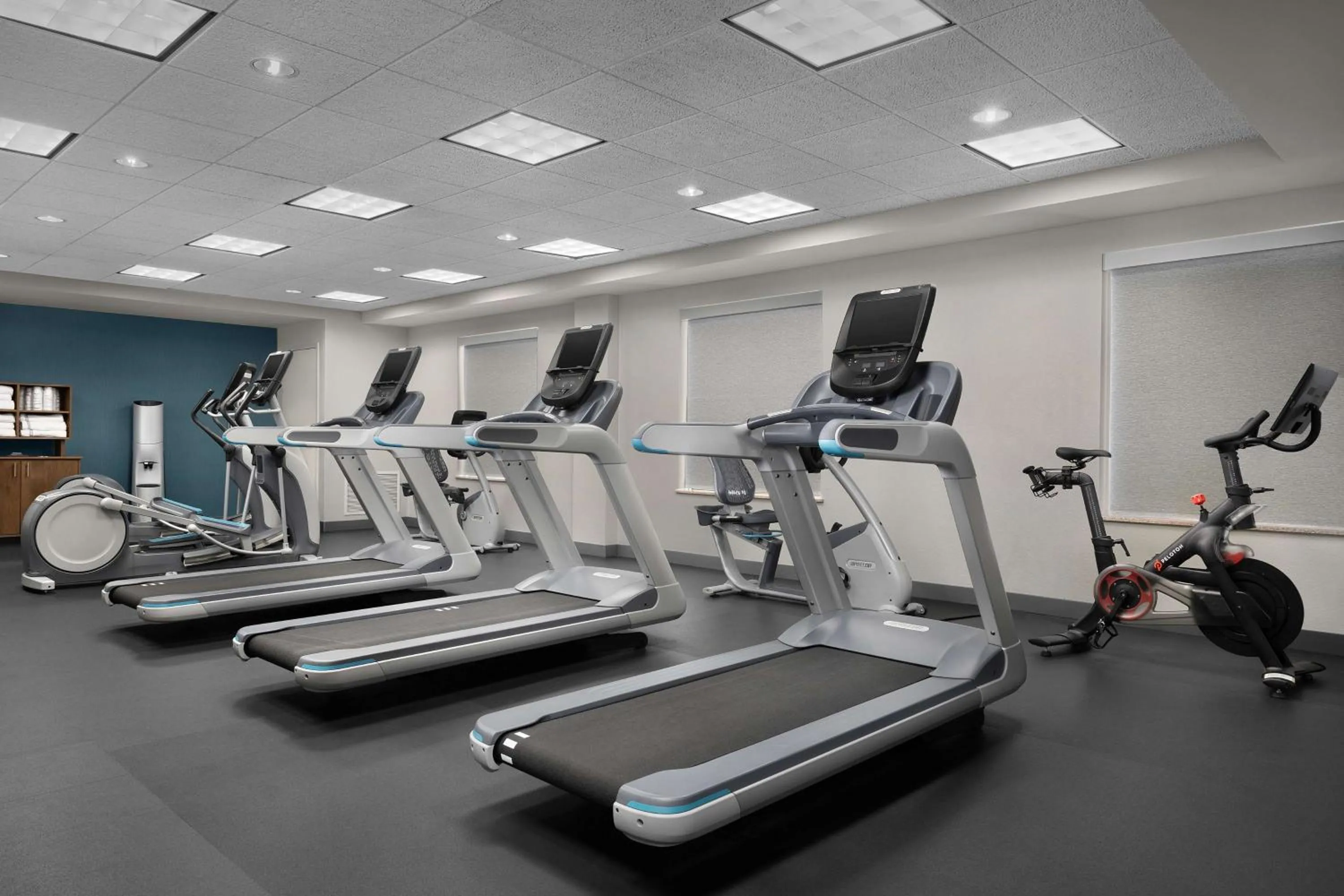Fitness centre/facilities in Hampton Inn & Suites Durham North I-85