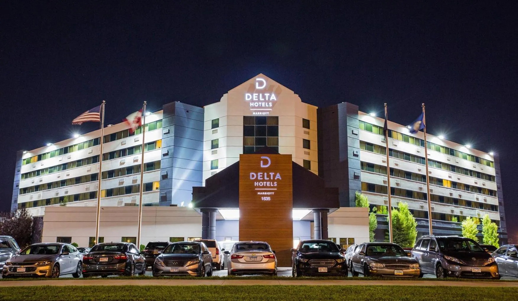 Property building in Delta Hotels by Marriott Fargo