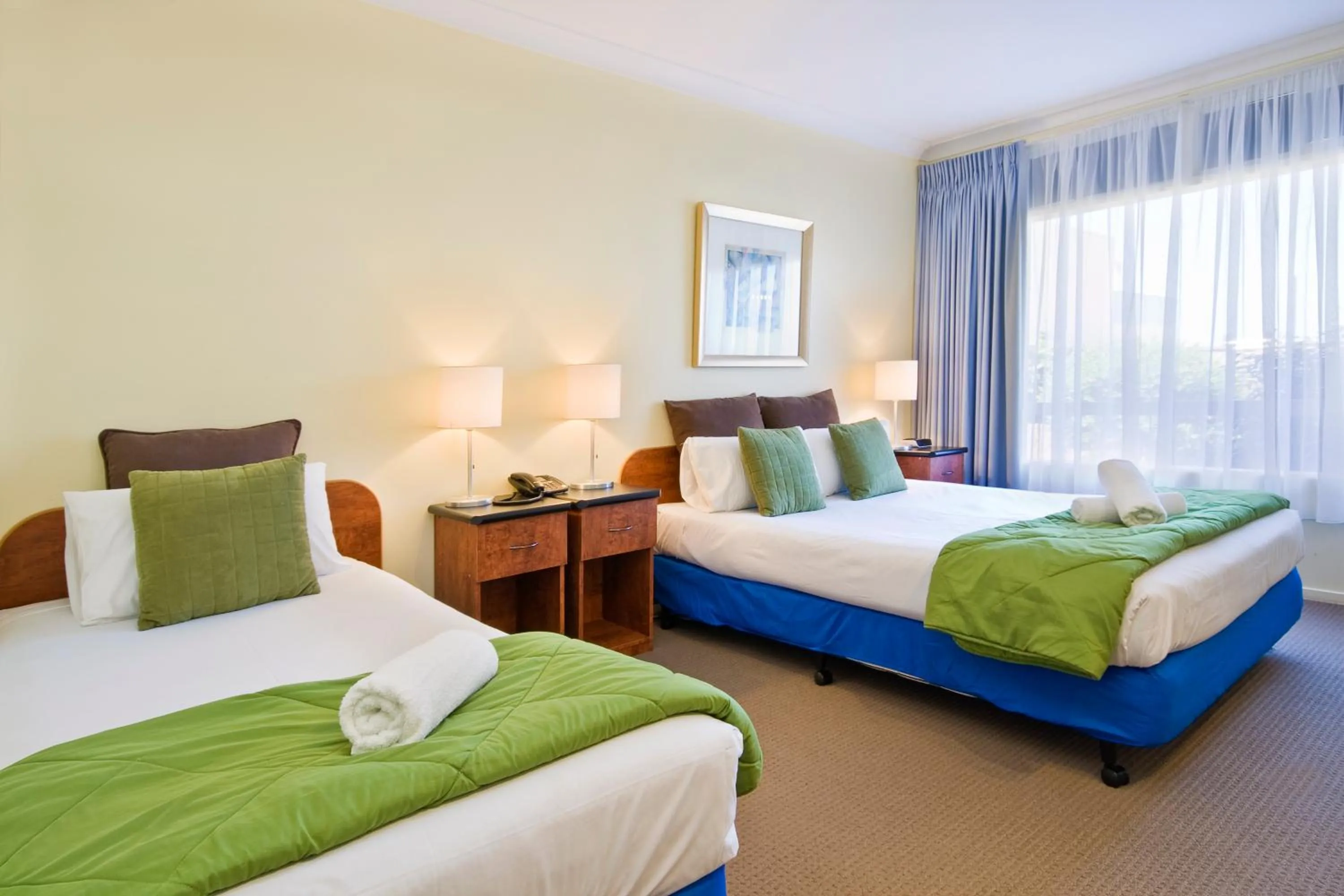 Bed in The Sandridge Motel