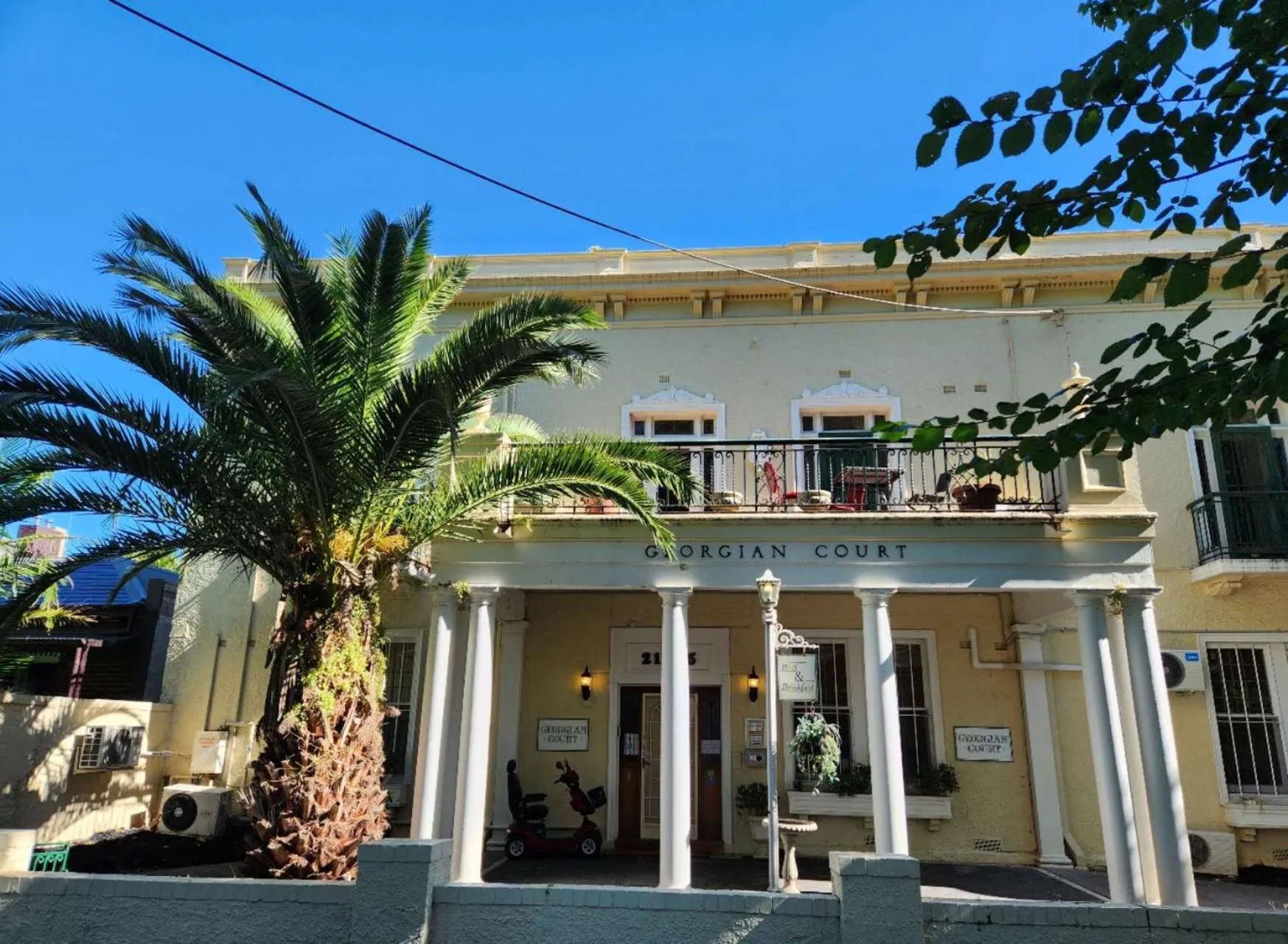 Property building in Georgian Court Inn