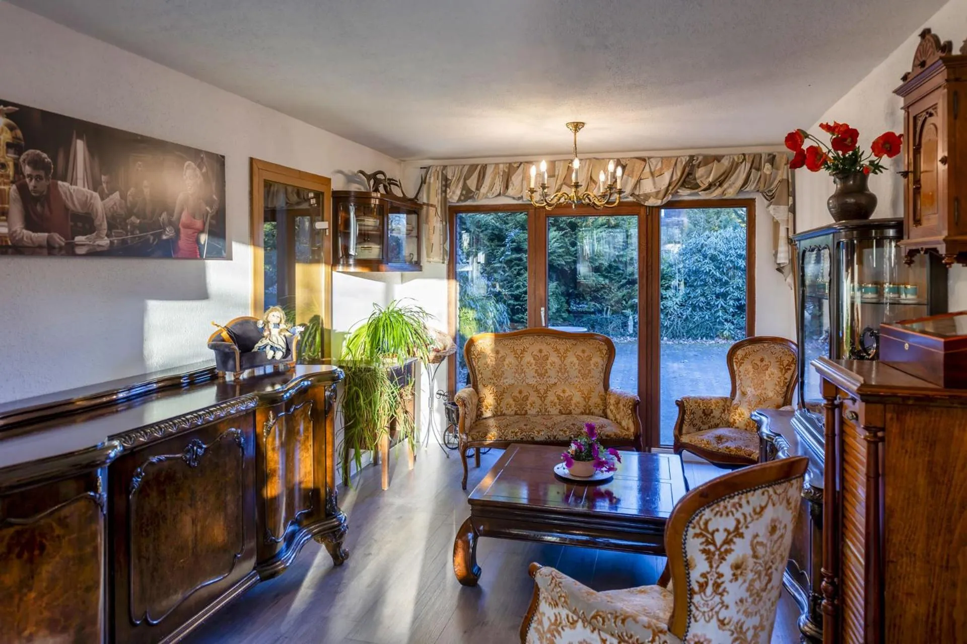 Lobby or reception in Bei Ulbrichs Hotel garni & Catering