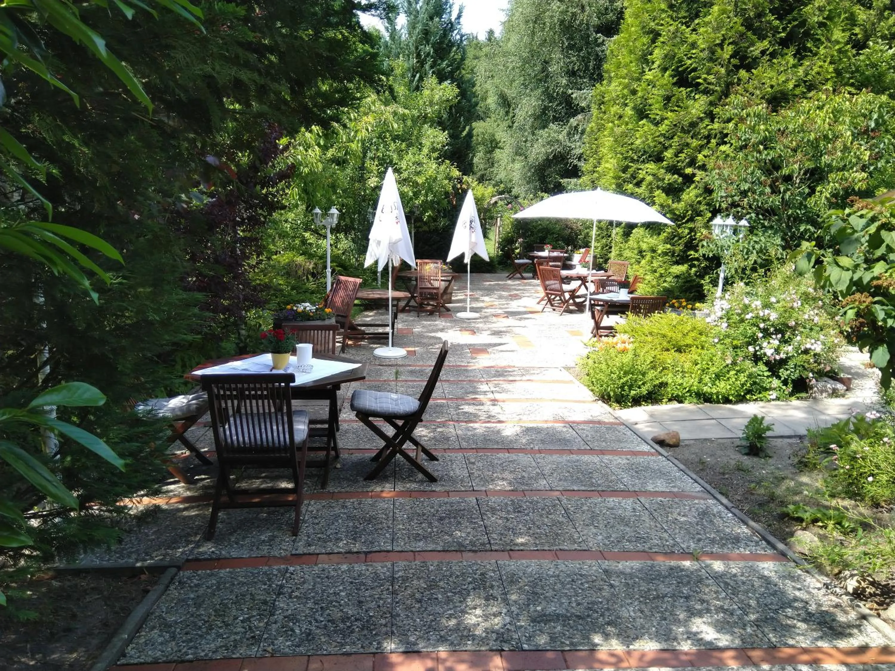 Patio in Bei Ulbrichs Hotel garni & Catering