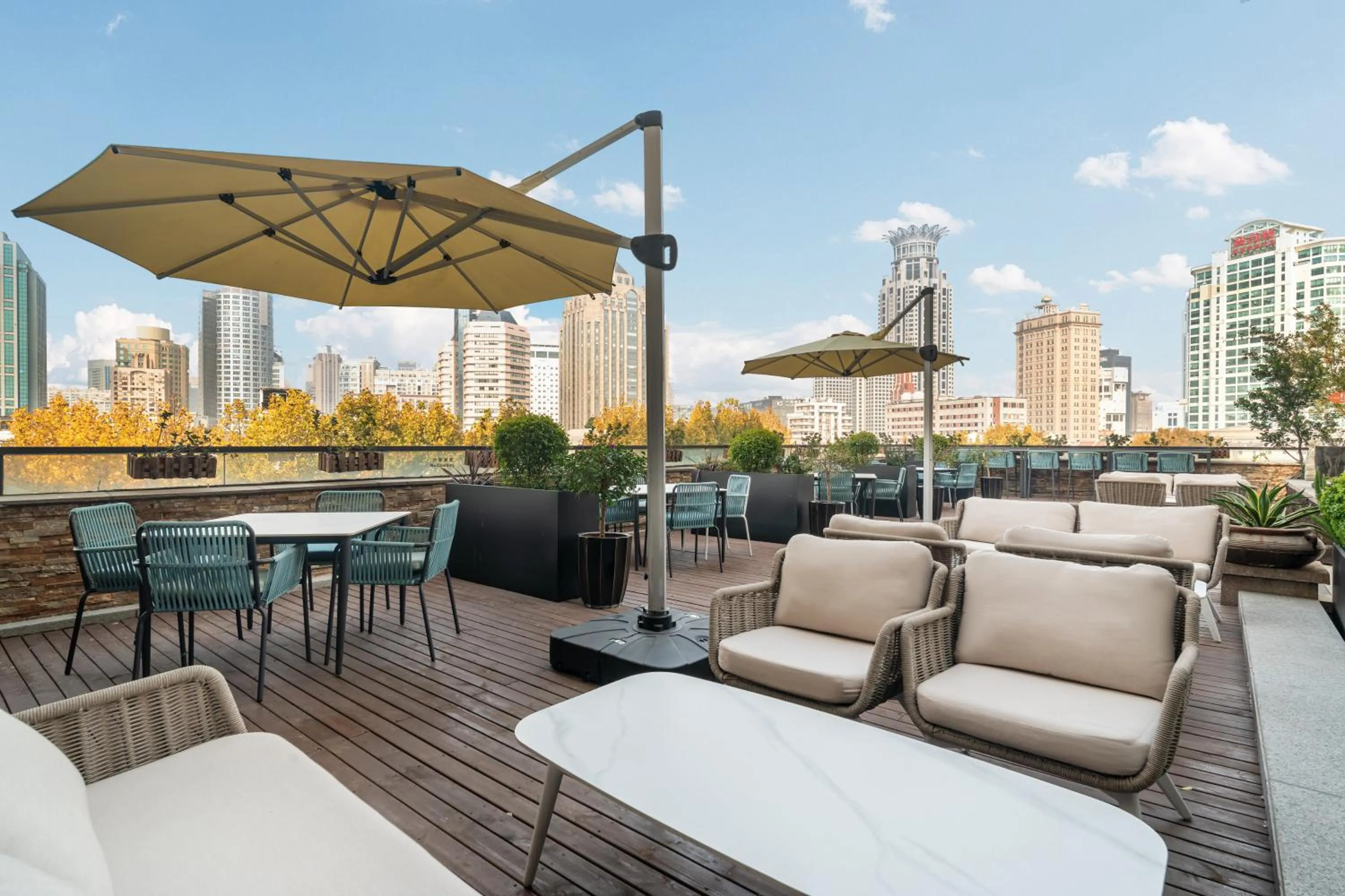 Garden in SSAW Boutique Hotel Shanghai Bund