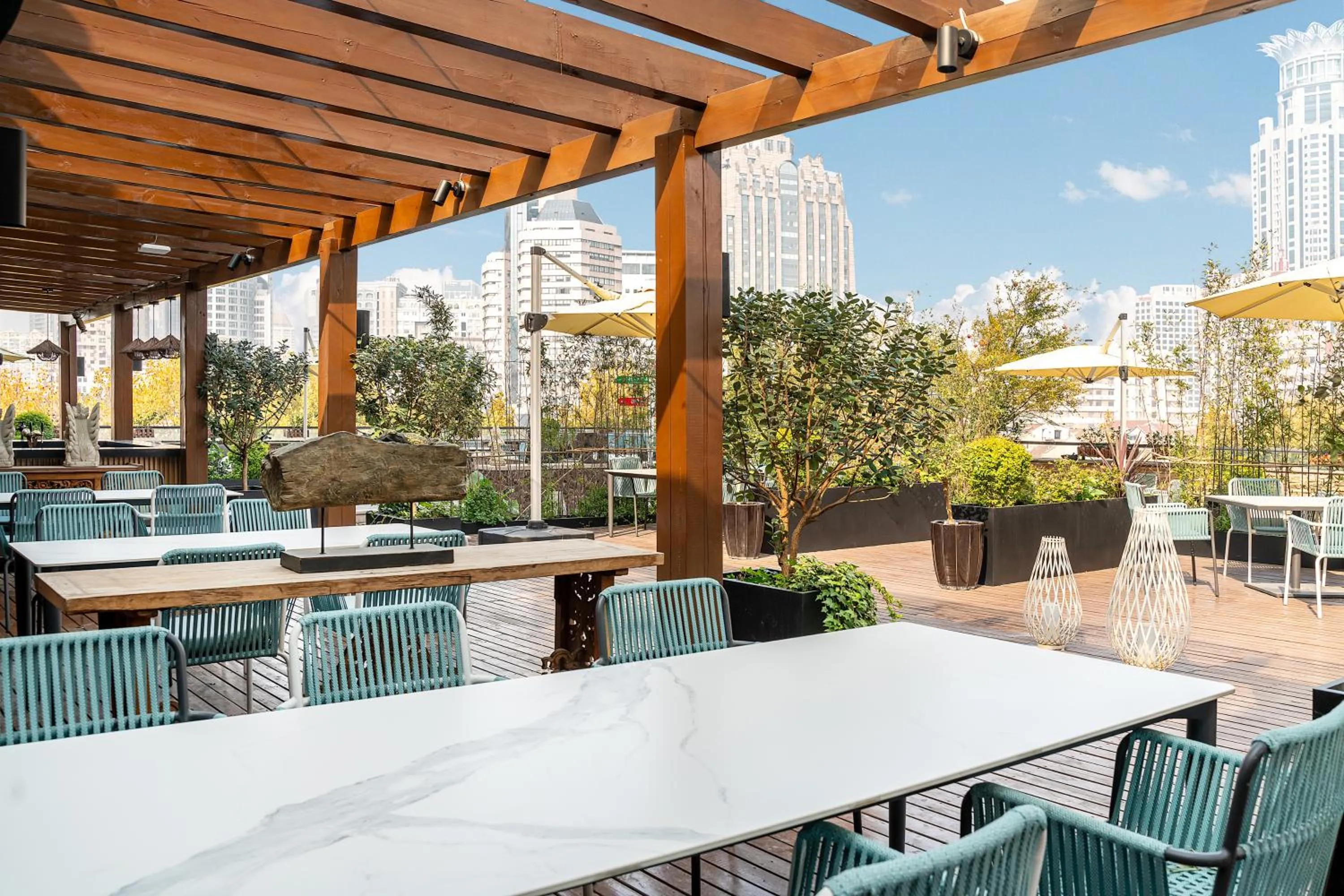 Garden in SSAW Boutique Hotel Shanghai Bund