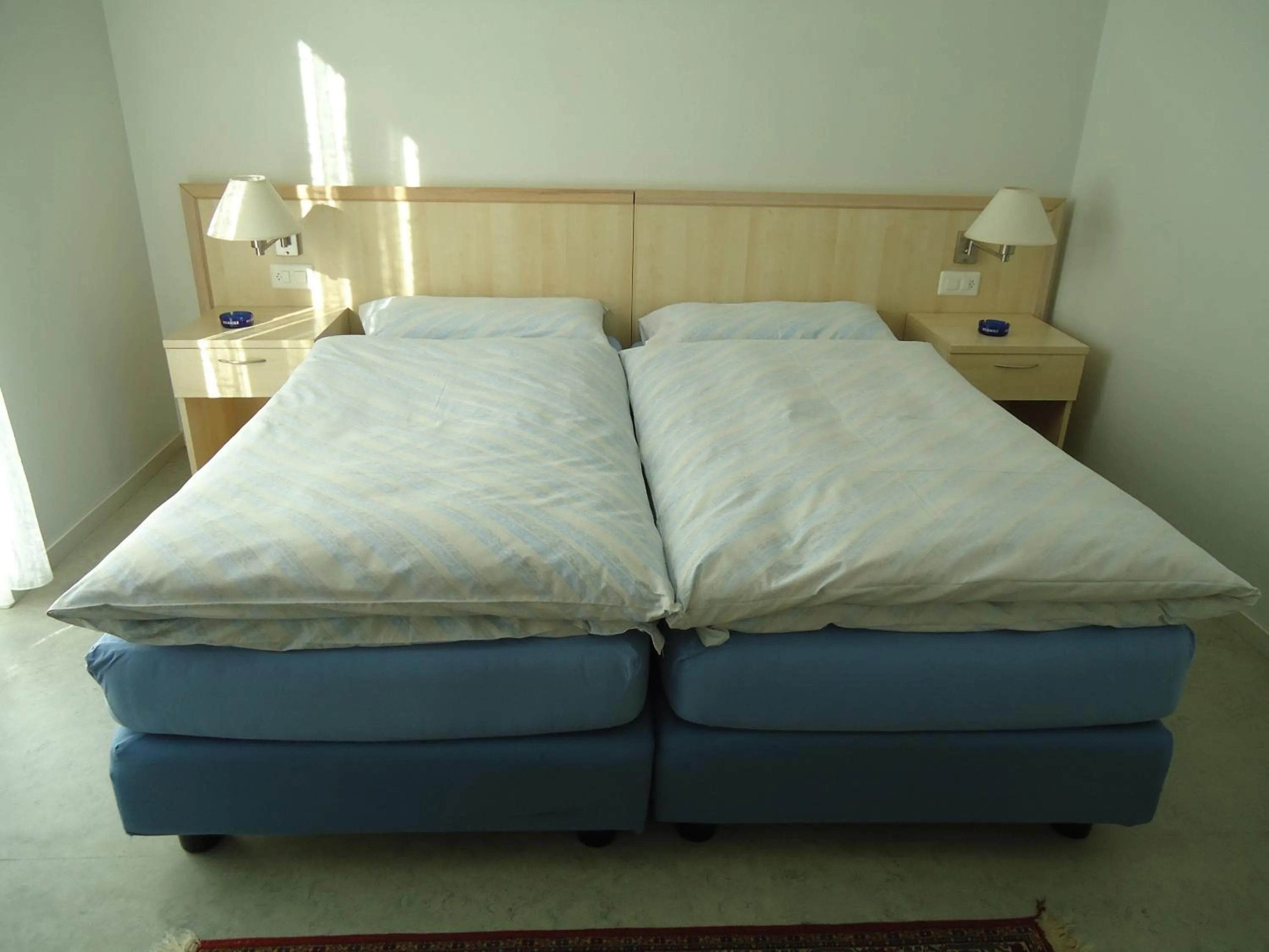 Decorative detail, Bed in Osteria Belvedere