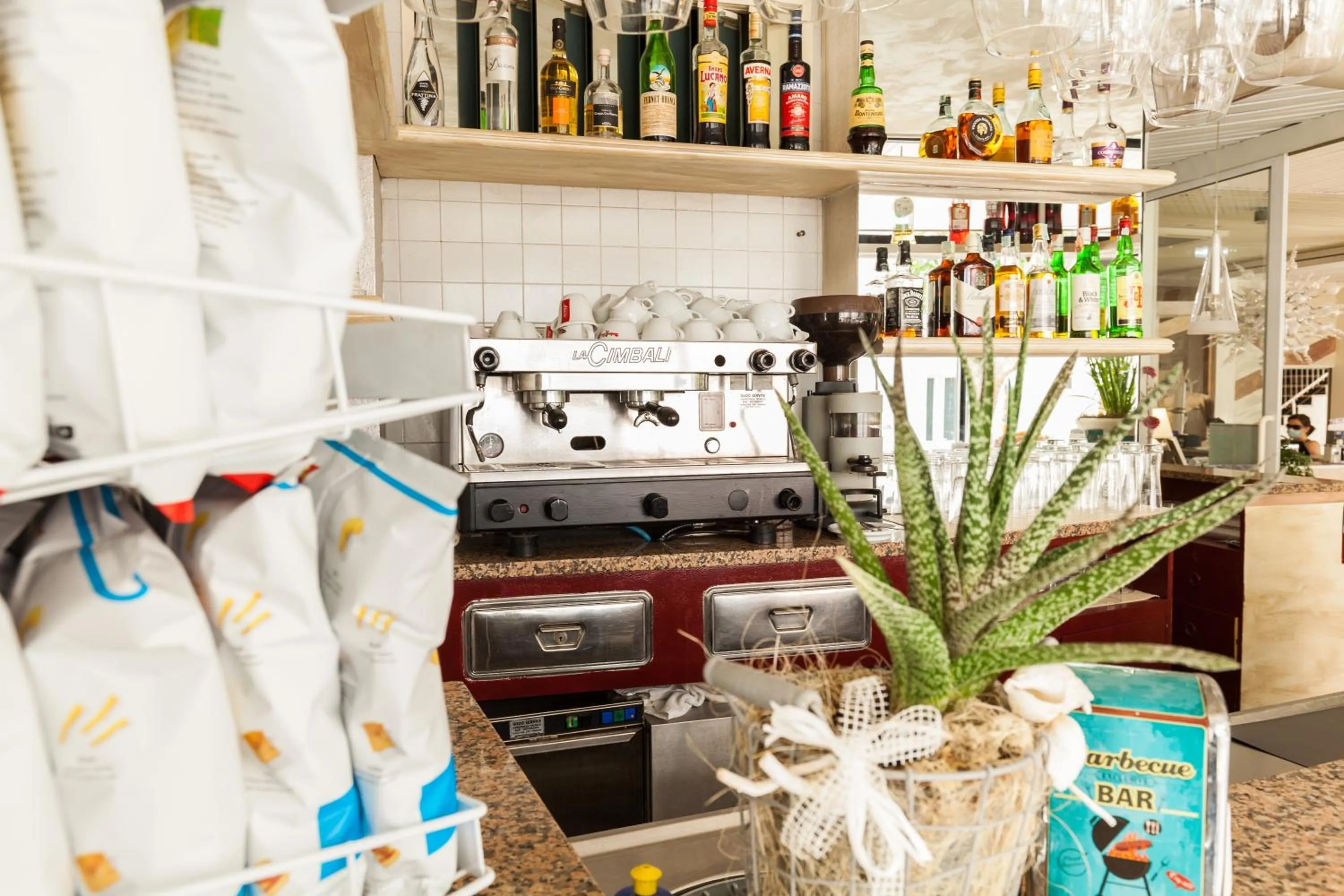 Lounge or bar in Hotel al Nuovo Porto