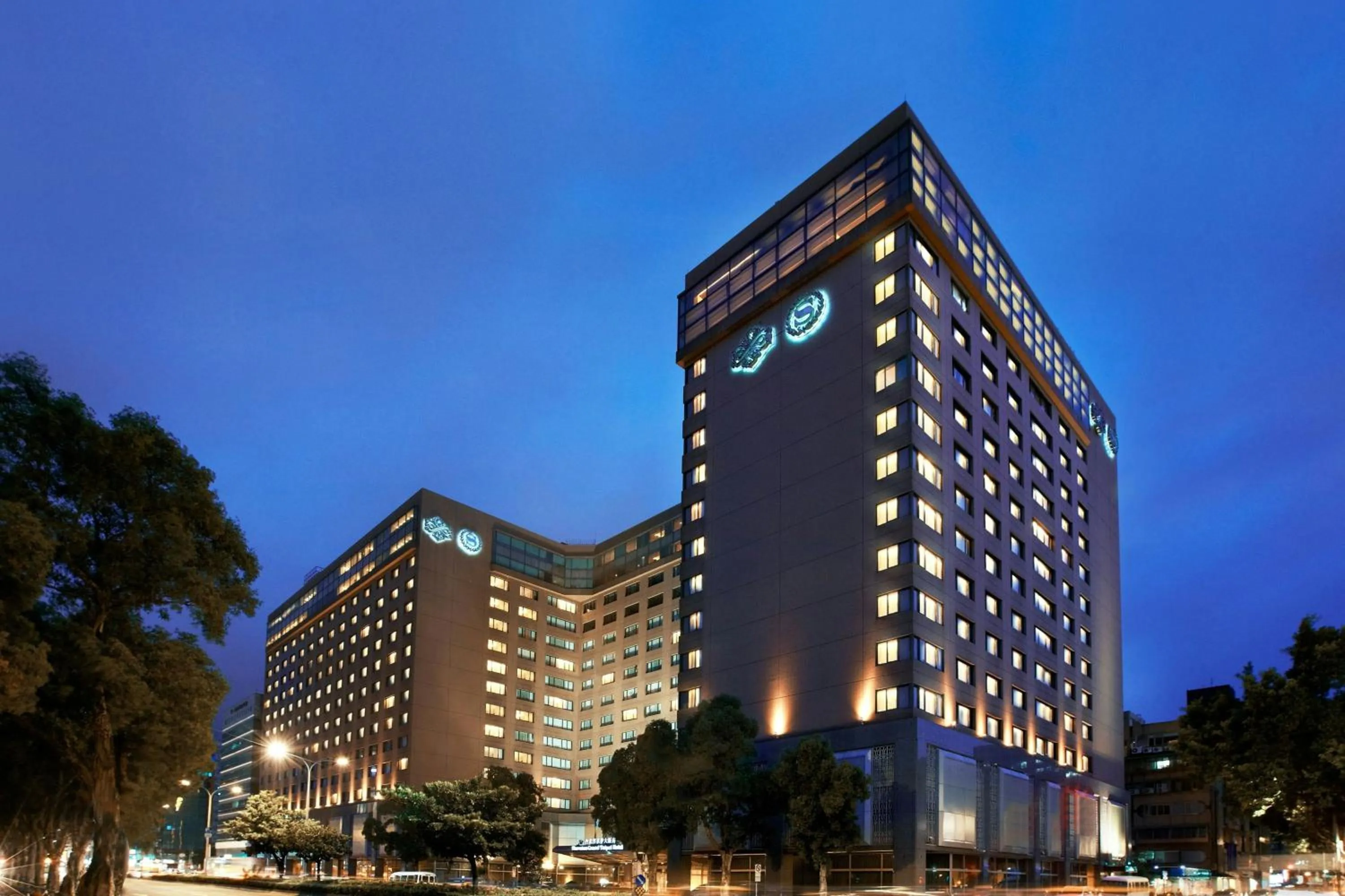 Property building in Sheraton Grand Taipei Hotel