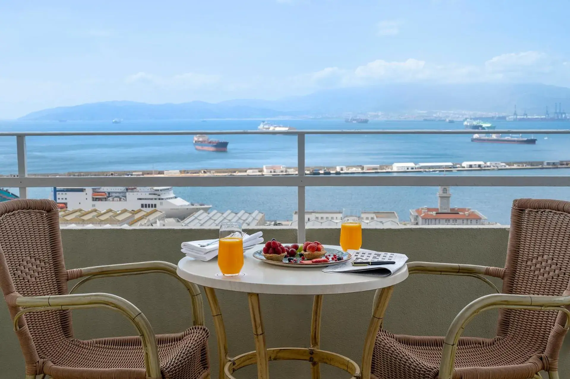 Twin Room with Balcony and Sea View in Rock Hotel Twin Room with Balcony and Sea View in Rock Hotel