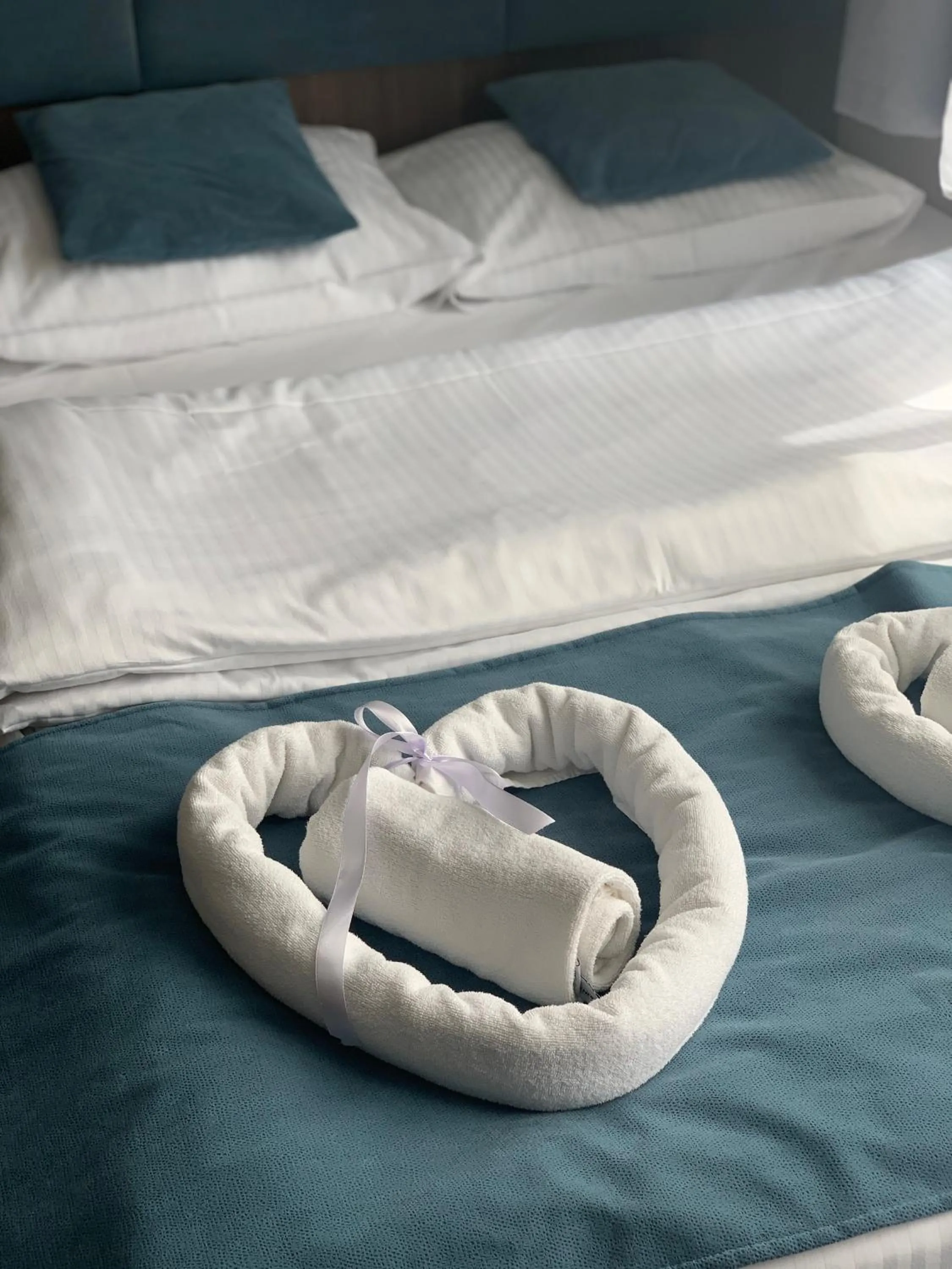 Bed in Hotel Sleep Wrocław