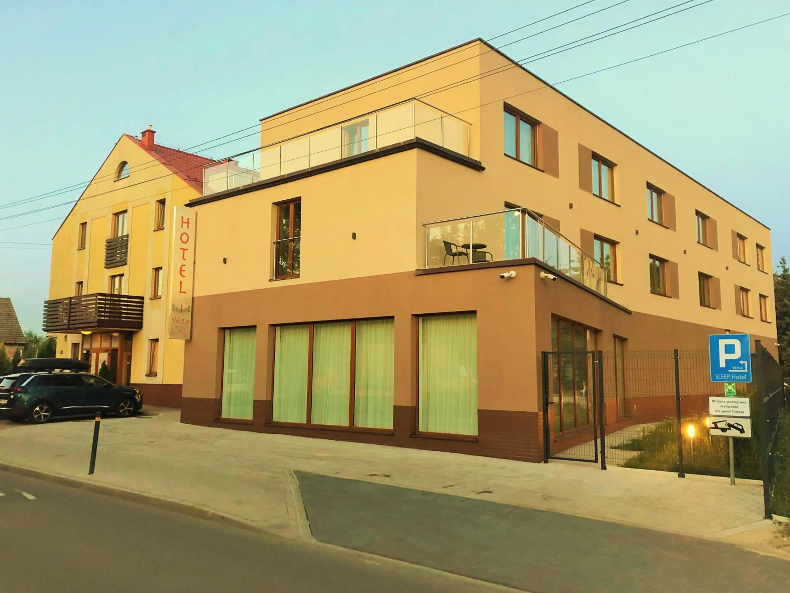 Property building in Hotel Sleep Wrocław