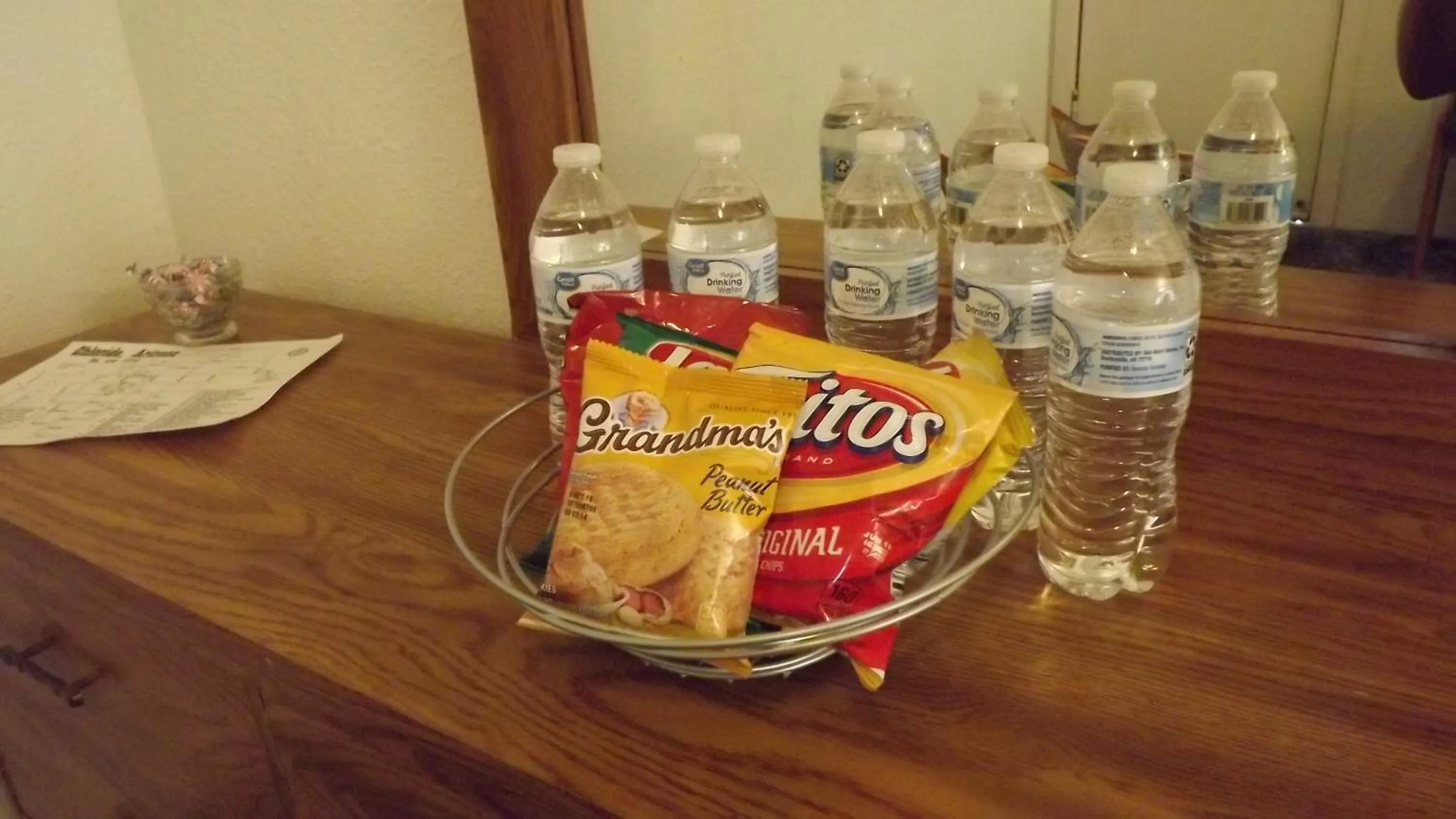 Decorative detail in Grand Canyon West Hotel Sheps Miners Inn