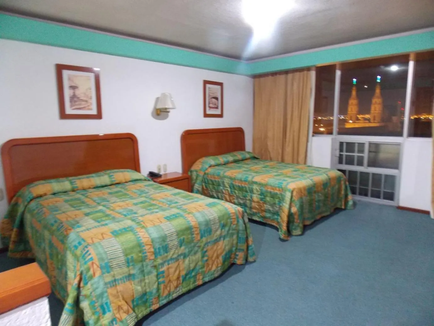 Bed in Hotel Real Rex