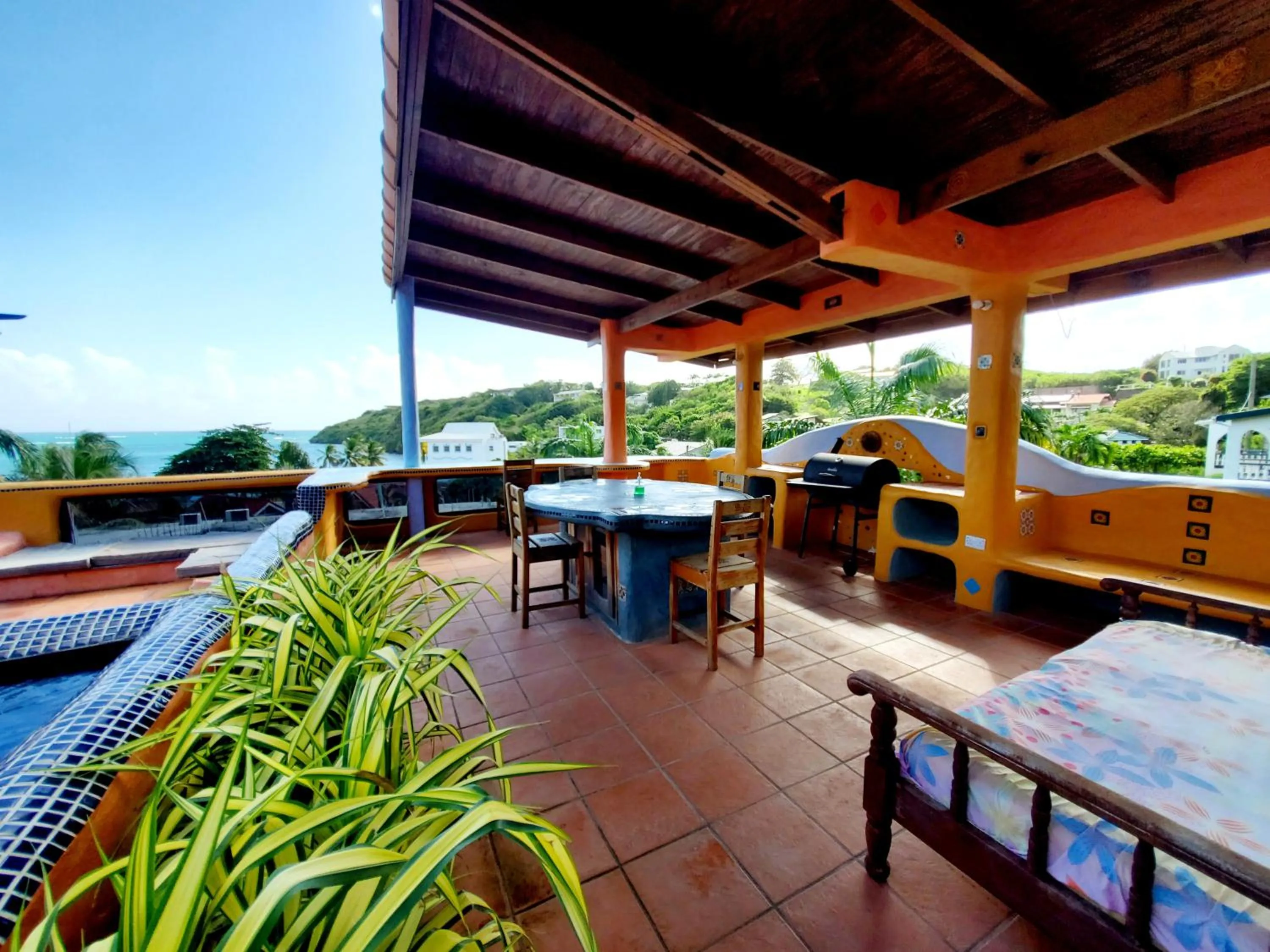 Patio in Reef View Pavilions - Villas & Condos