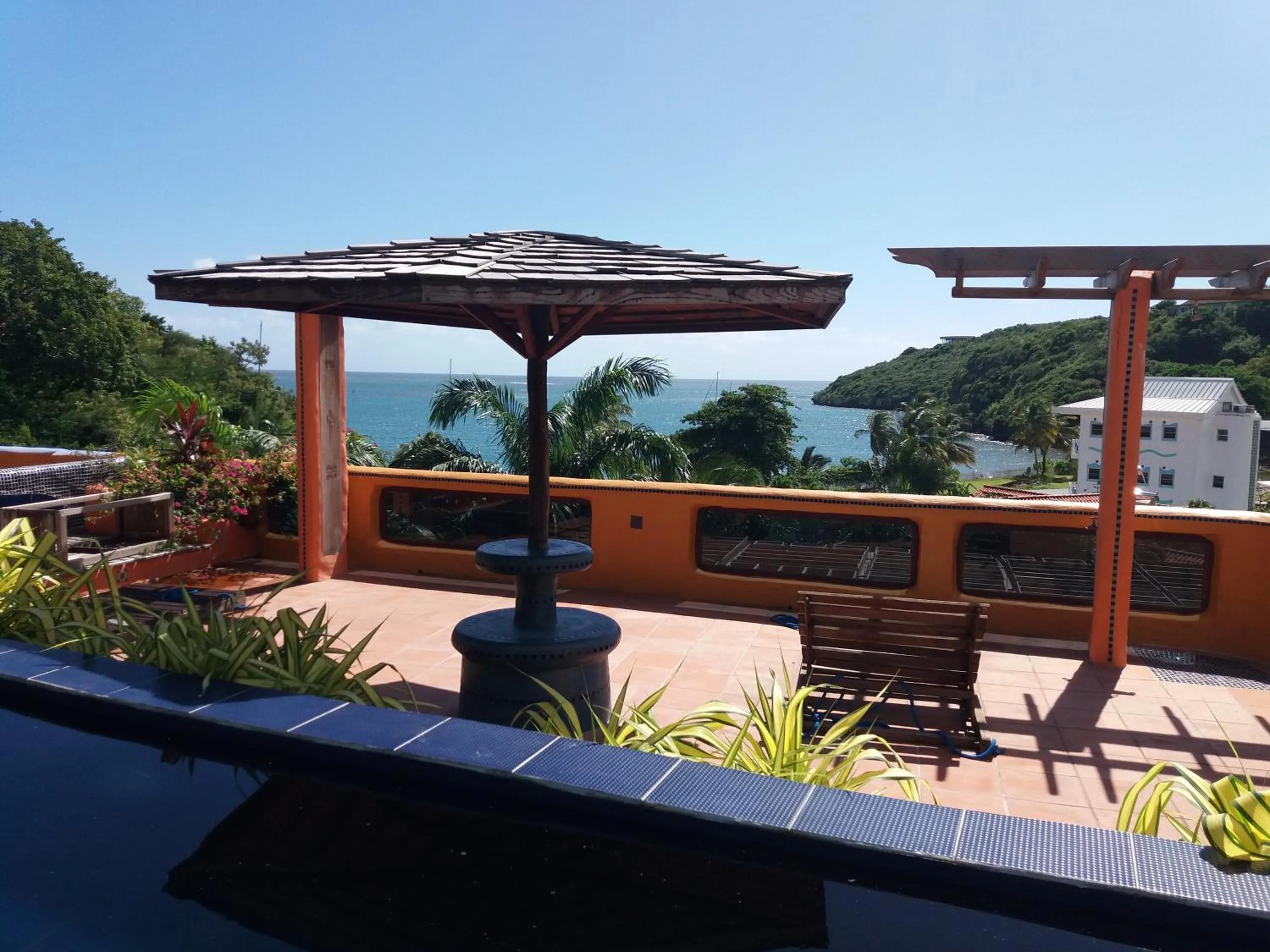 Patio in Reef View Pavilions - Villas & Condos