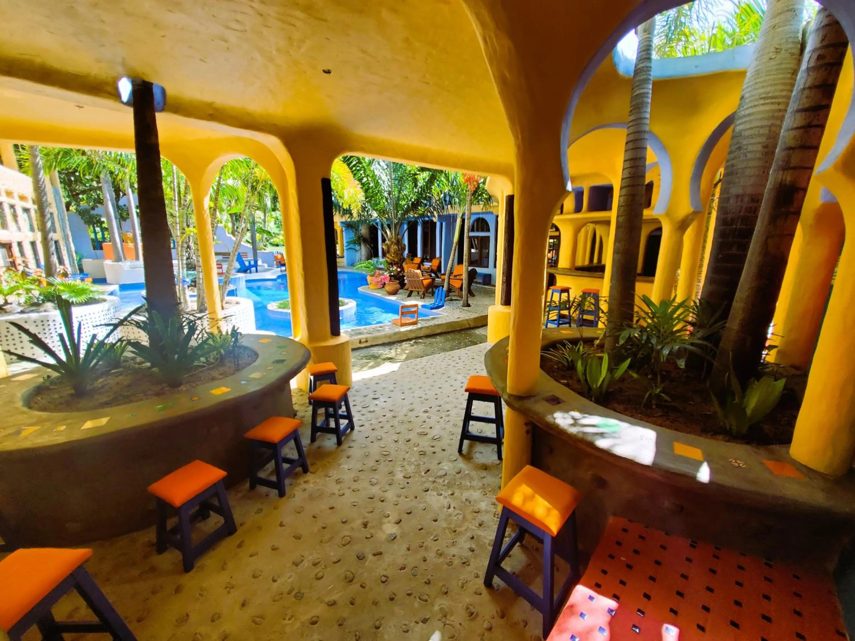 Patio in Reef View Pavilions - Villas & Condos