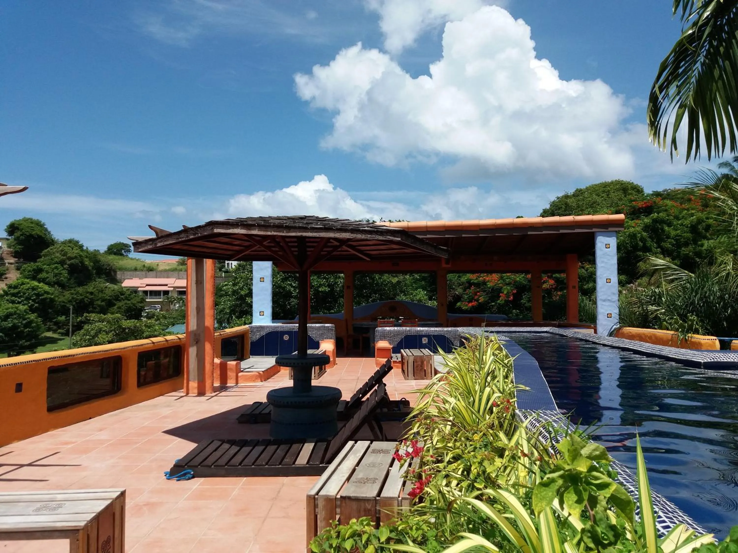 Patio in Reef View Pavilions - Villas & Condos