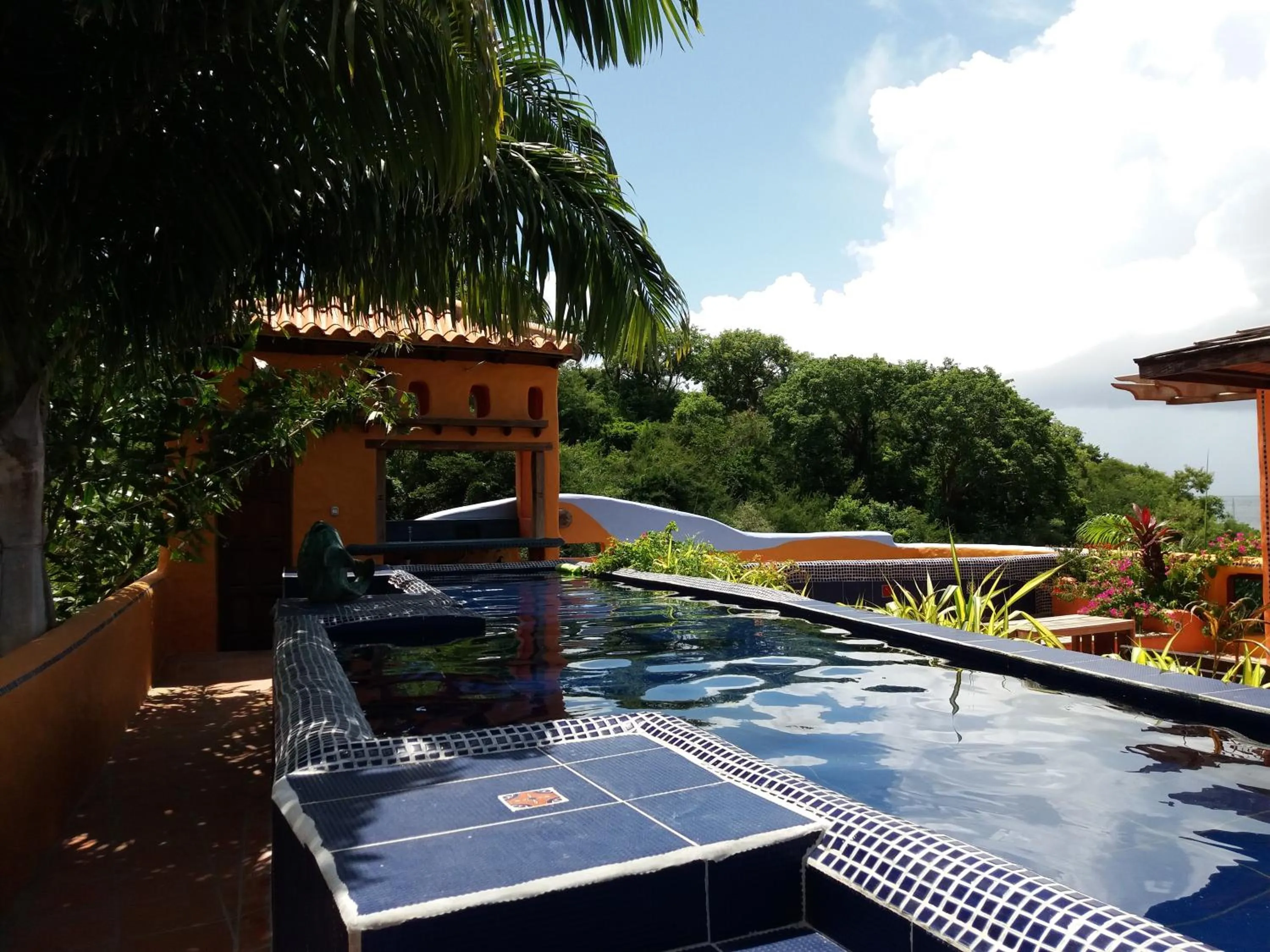 Pool view in Reef View Pavilions - Villas & Condos