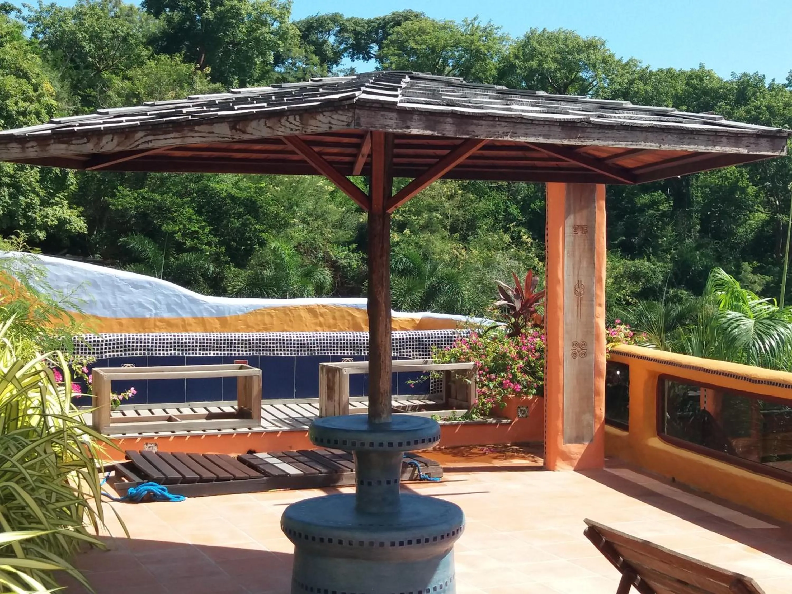 Patio in Reef View Pavilions - Villas & Condos