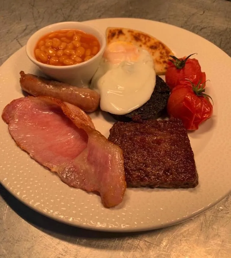 Food close-up in The Royal Oak Hotel