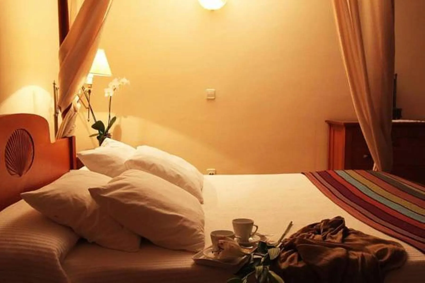 Bedroom, Bed in Hotel Rural & Spa Las Nubes