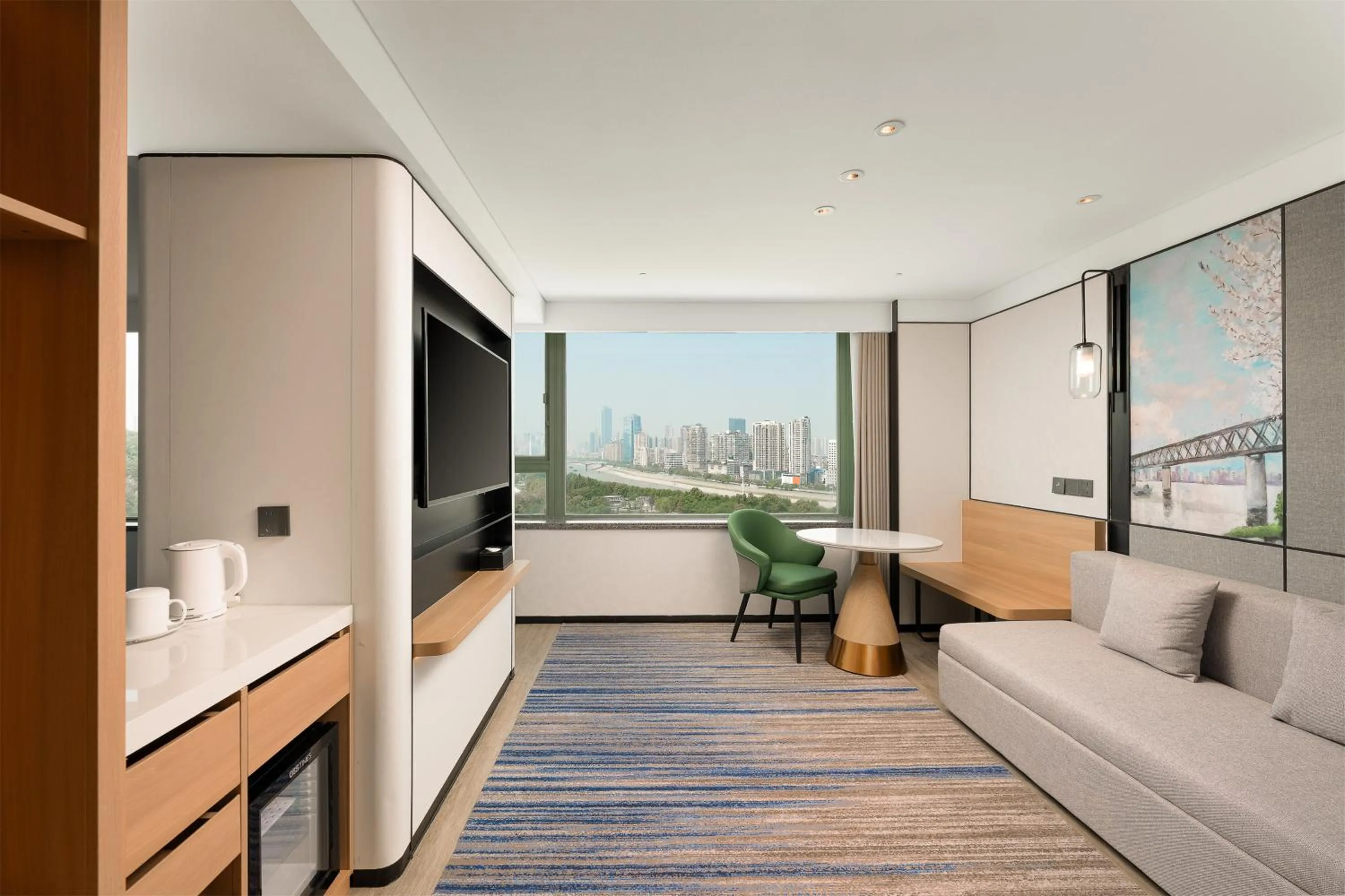 Photo of the whole room in Holiday Inn Wuhan Riverside by IHG