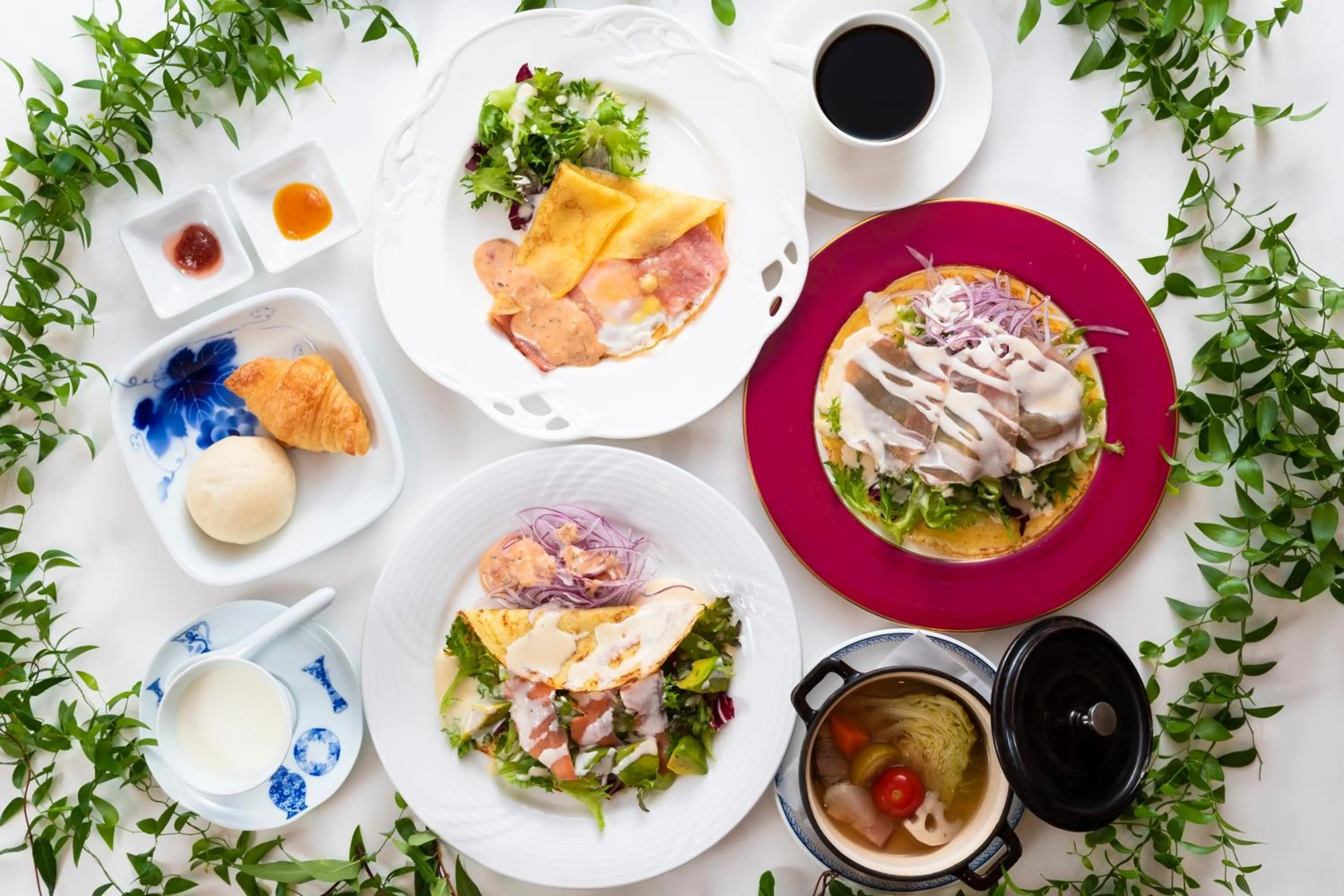 Breakfast in Garden Terrace Saga Hotel & Resorts