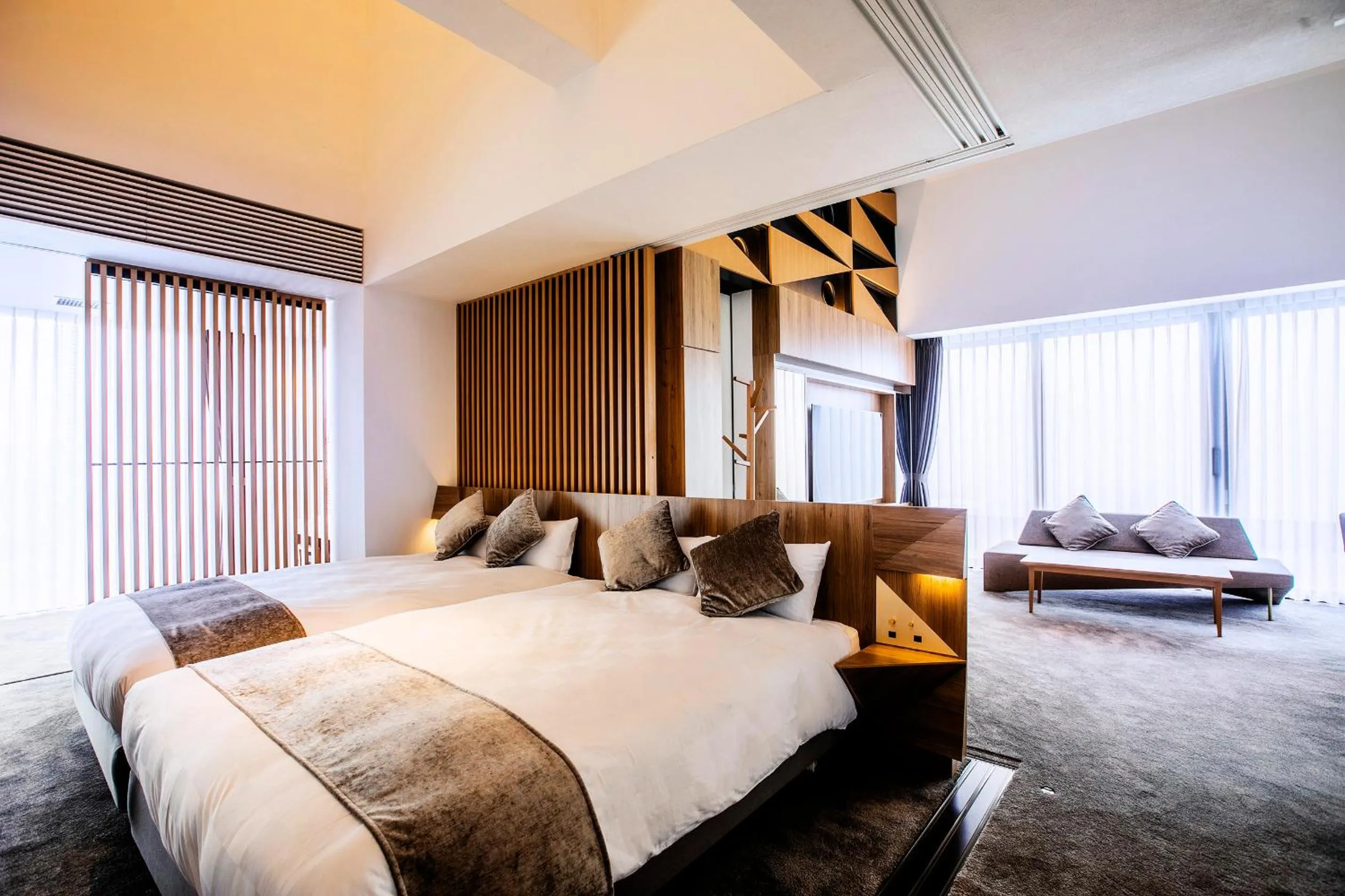 Photo of the whole room, Bed in Garden Terrace Saga Hotel & Resorts