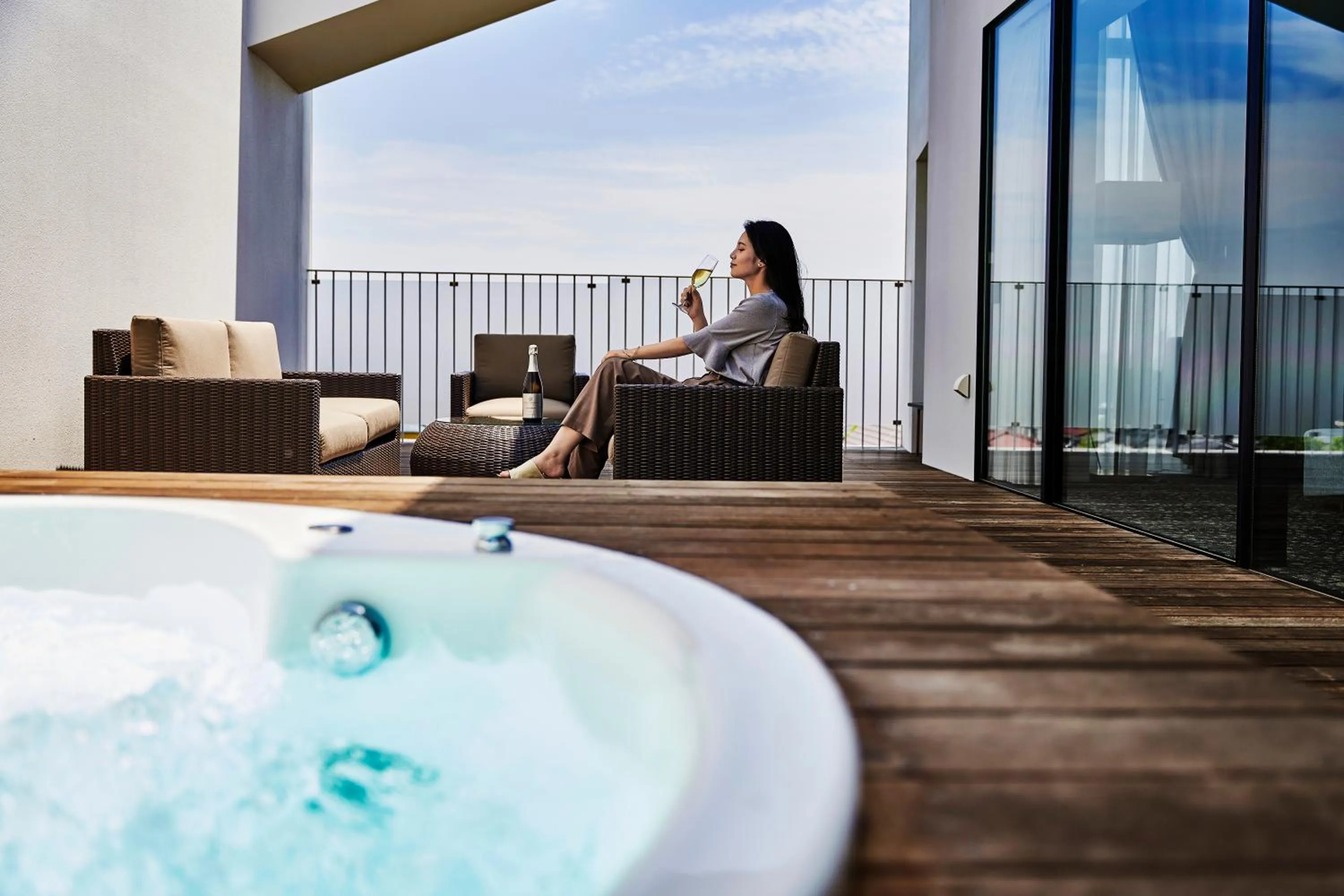 Photo of the whole room in Garden Terrace Saga Hotel & Resorts