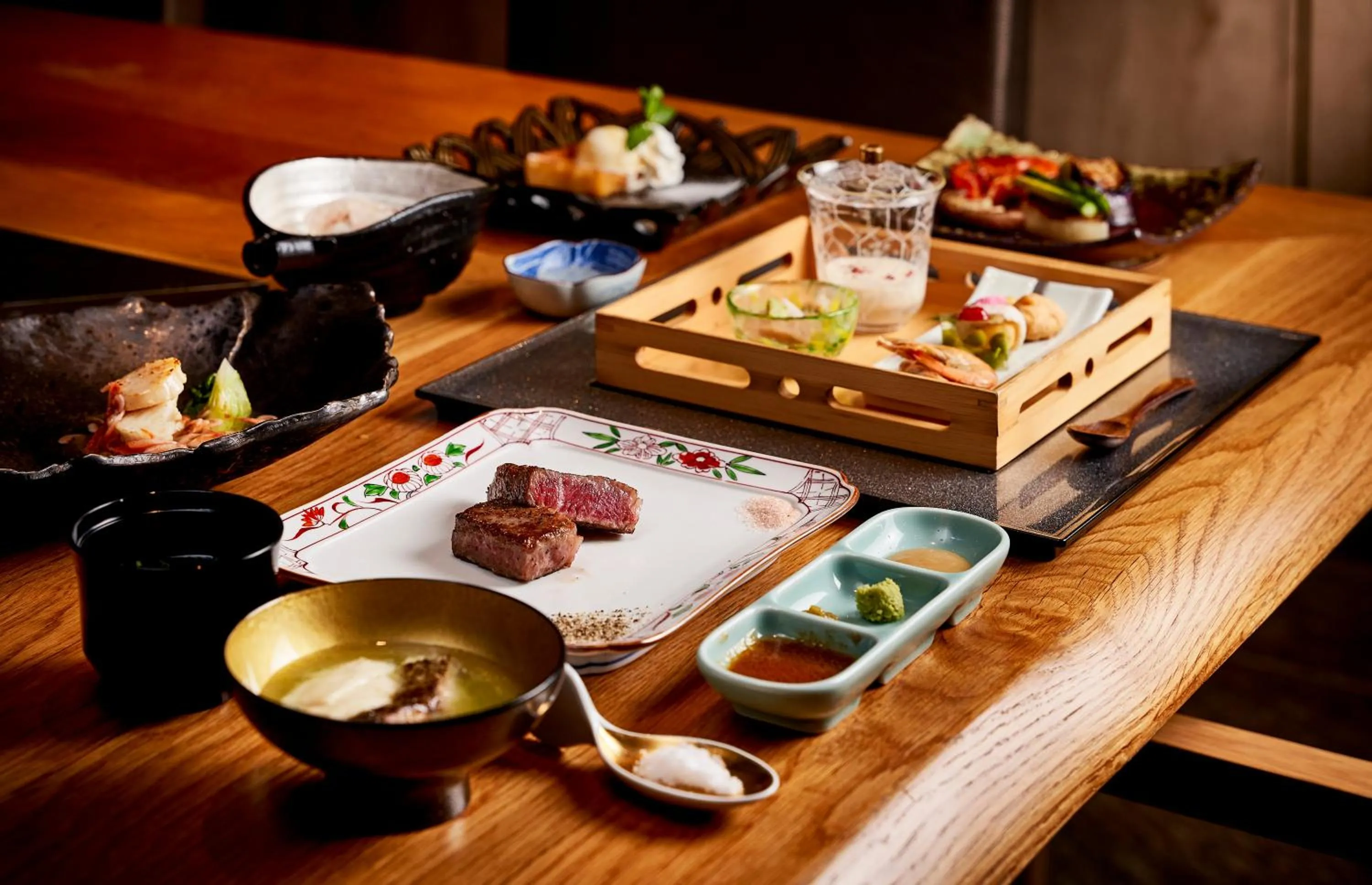 Food close-up in Garden Terrace Saga Hotel & Resorts