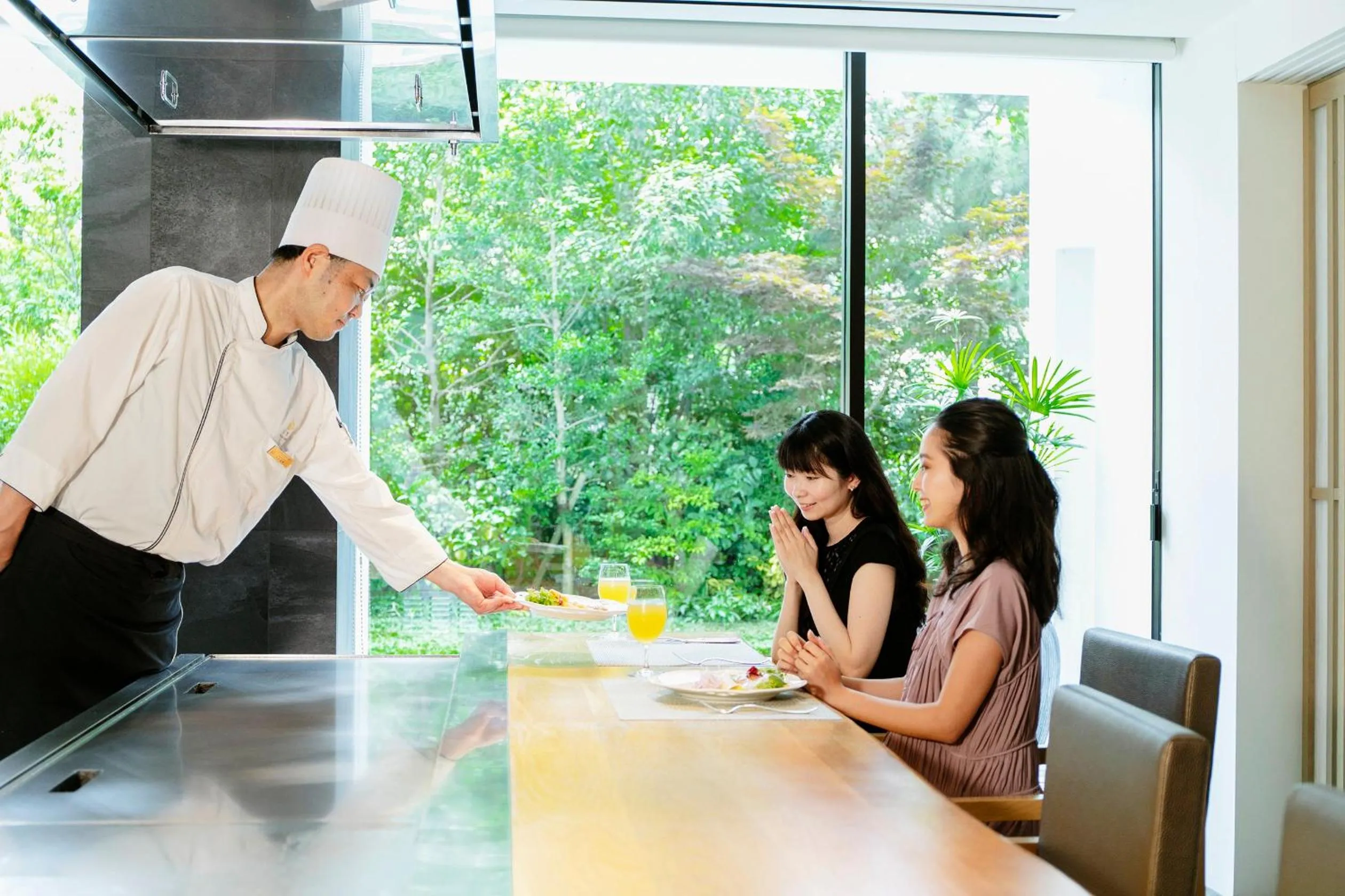 Restaurant/places to eat in Garden Terrace Saga Hotel & Resorts