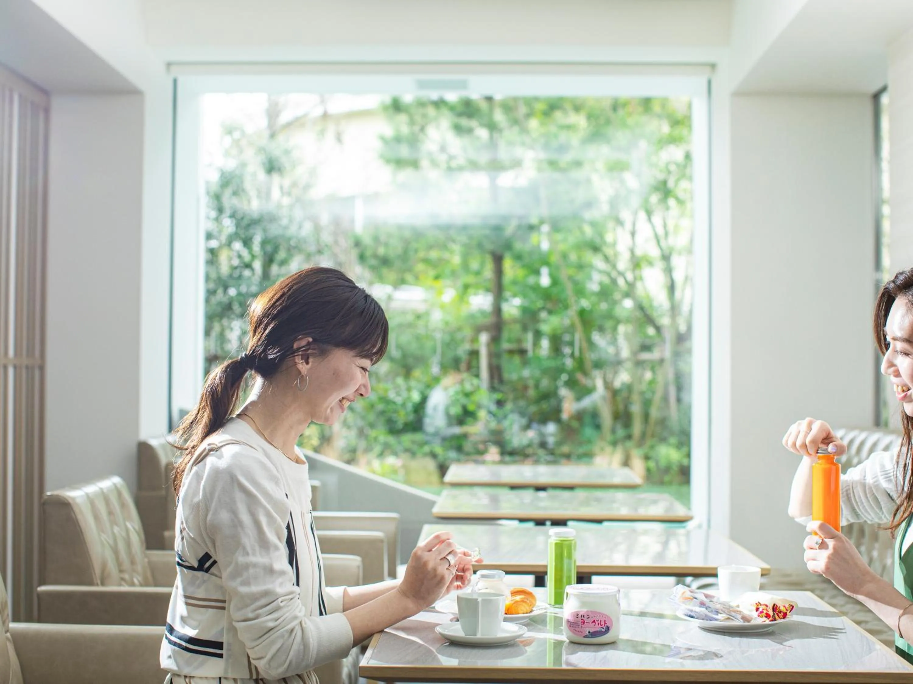 Continental breakfast in Garden Terrace Saga Hotel & Resorts