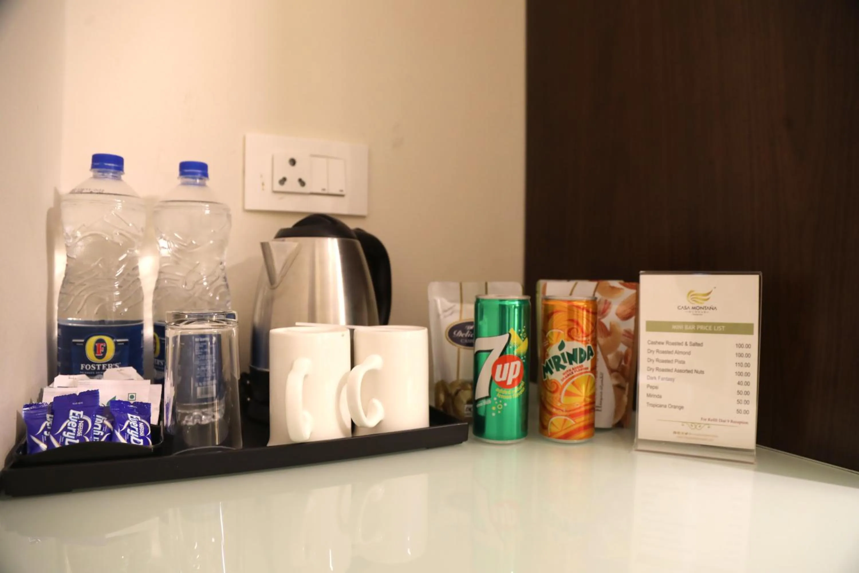 Drinks in Casa Montana Munnar