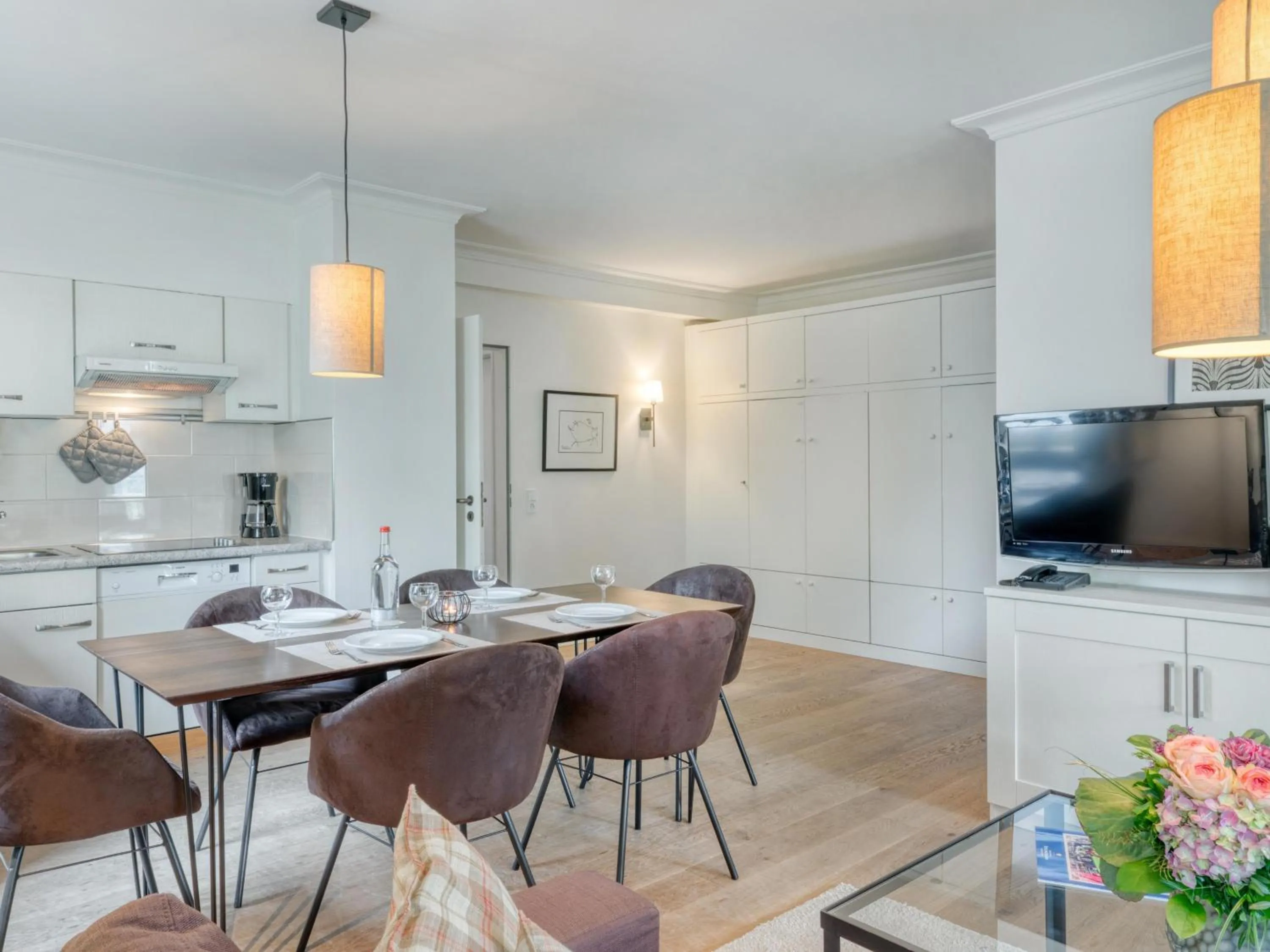 TV and multimedia in Appartement-Hotel Timmendorfer Strand