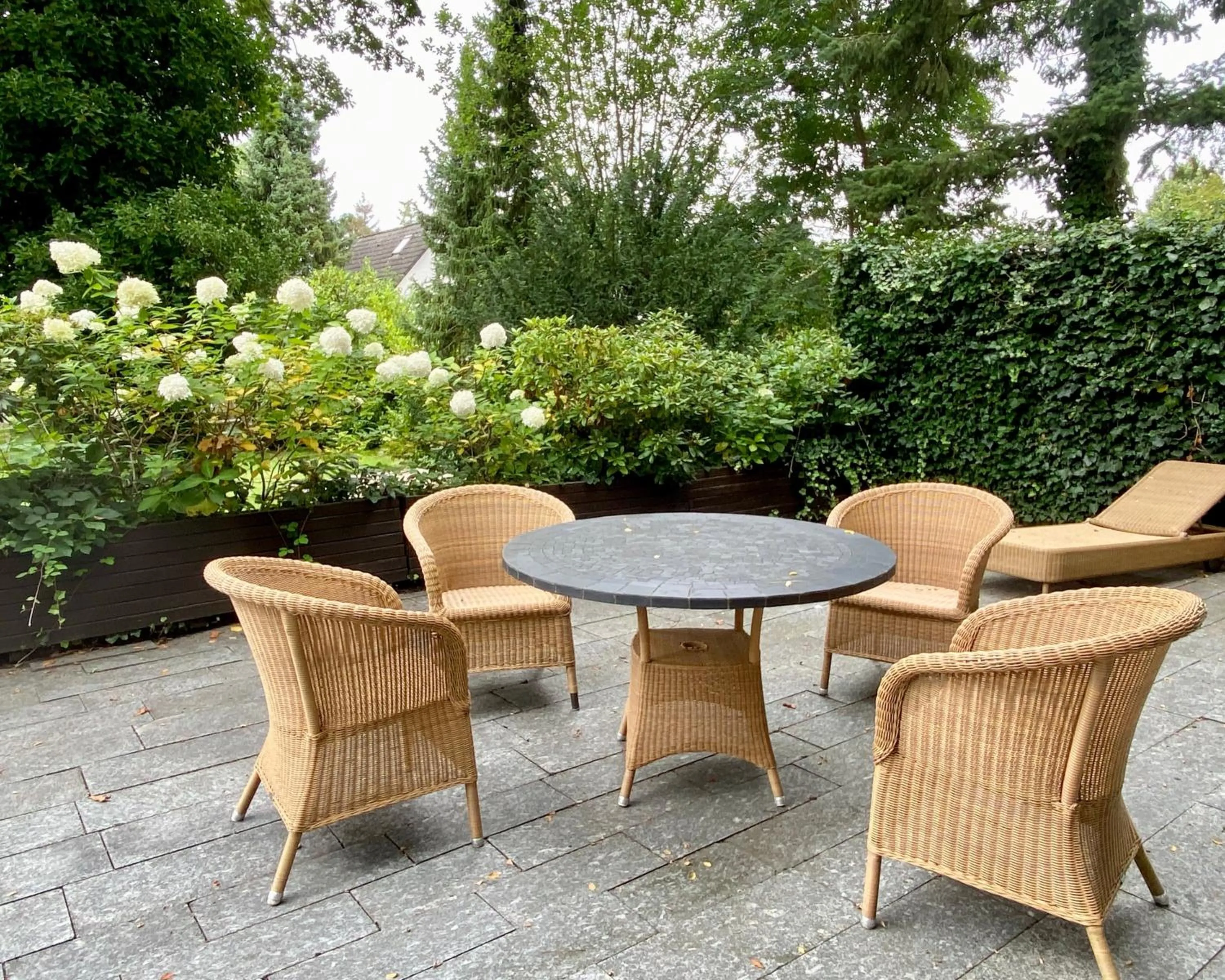 Patio in Appartement-Hotel Timmendorfer Strand