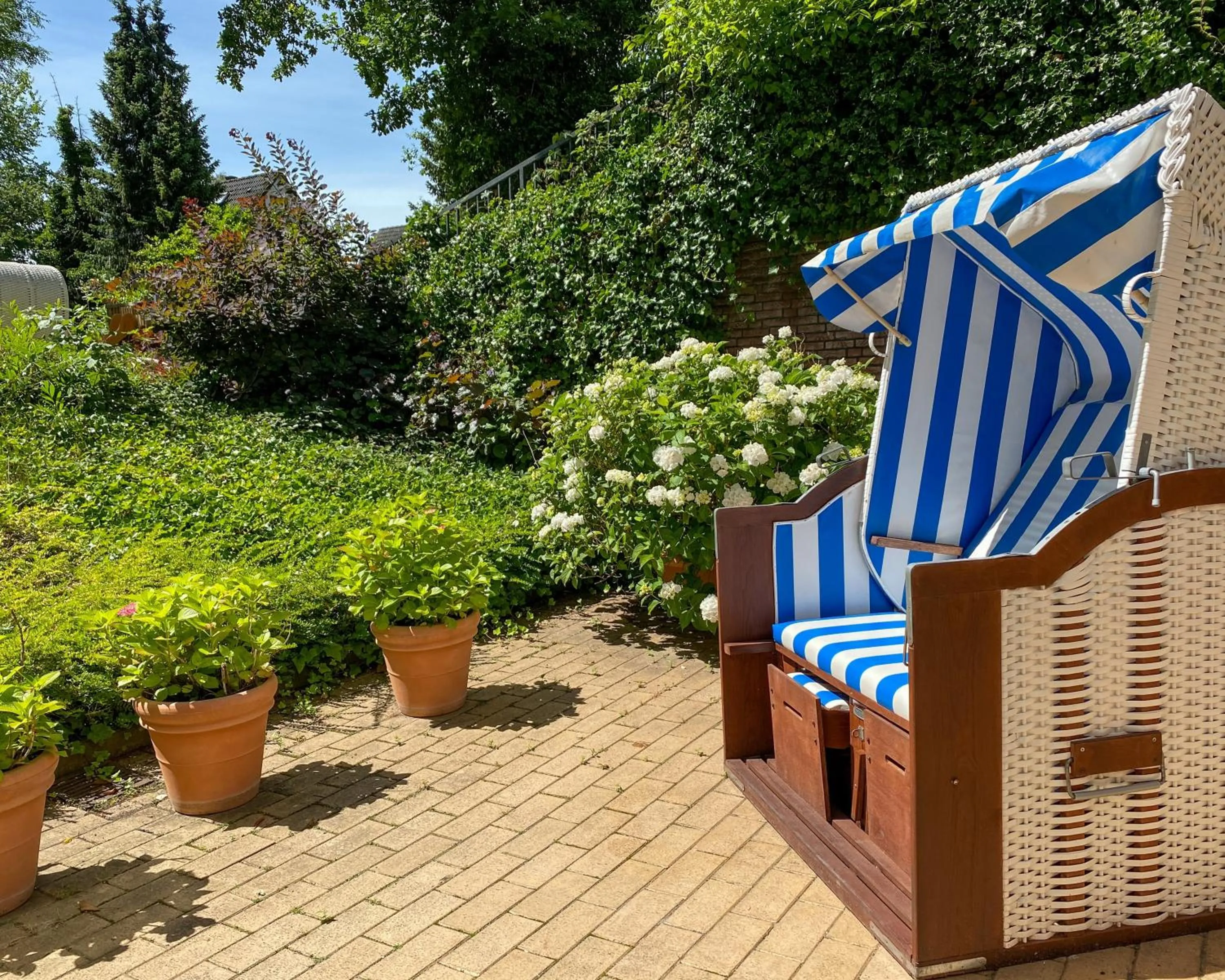 Garden in Appartement-Hotel Timmendorfer Strand