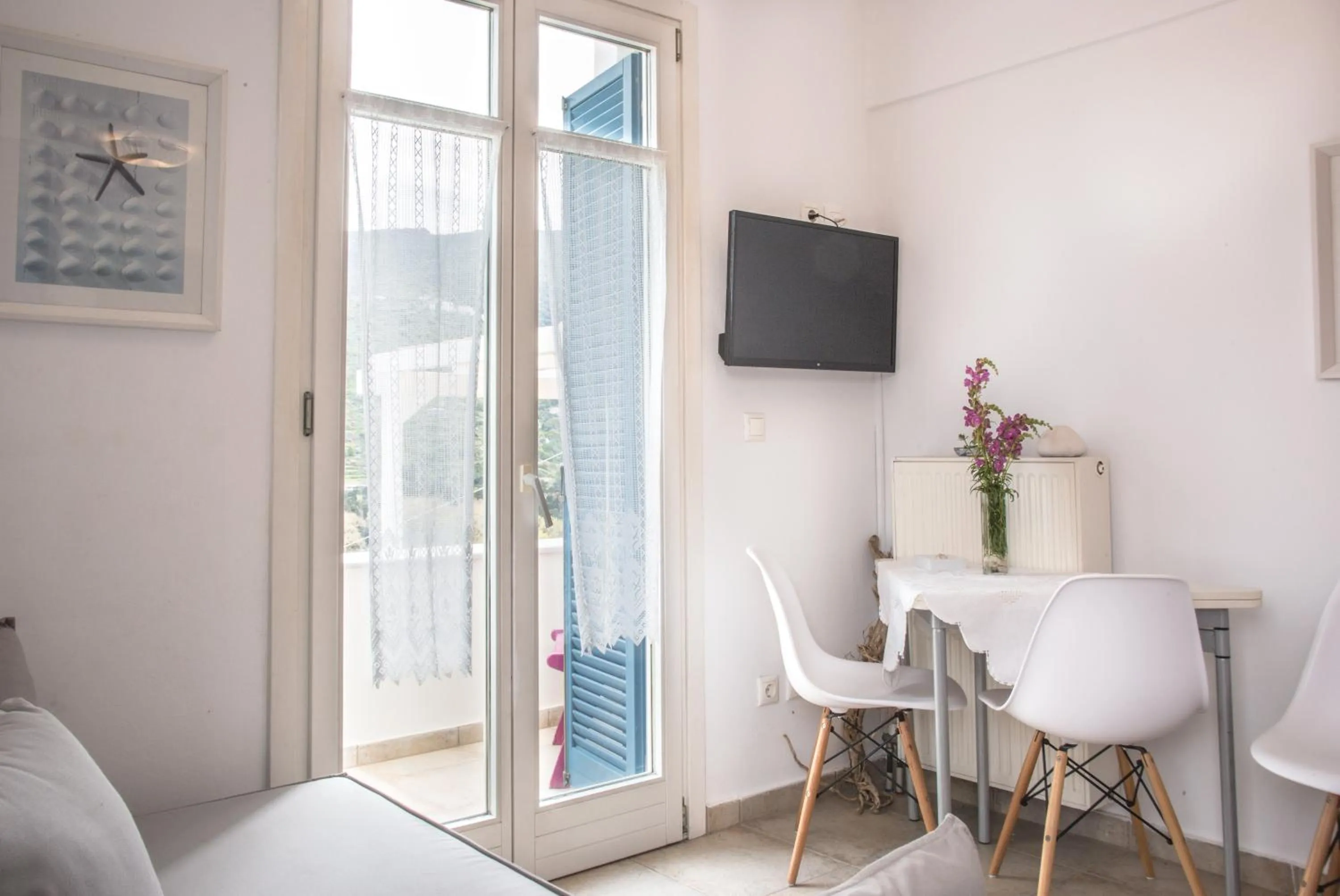 Living room in Anemomiloi Studios