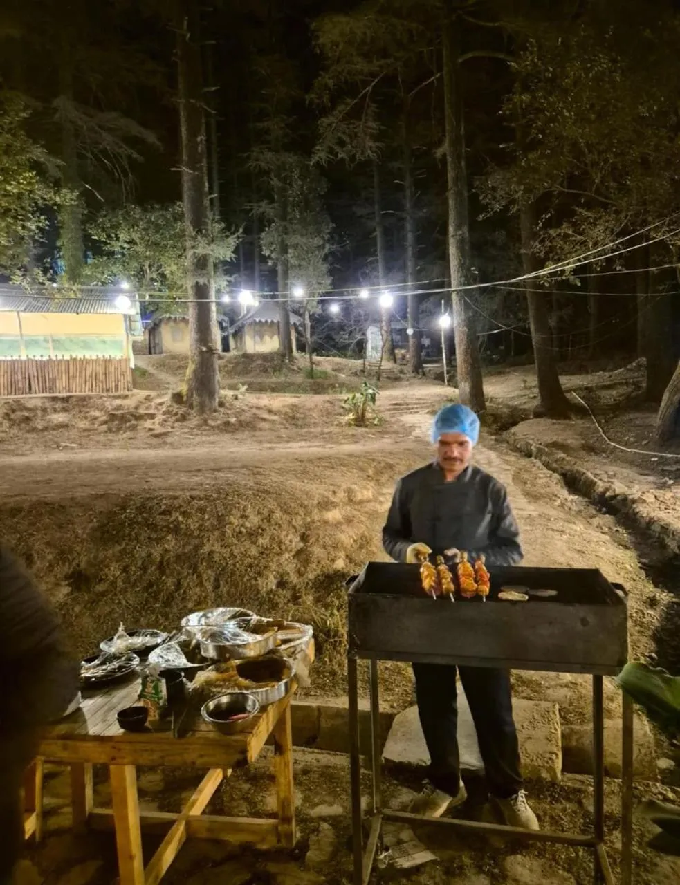 BBQ facilities in Himtrek Stays,Mcleodganj