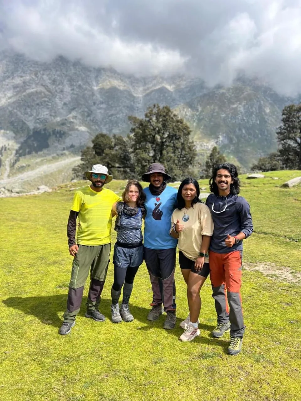 Hiking in Himtrek Stays,Mcleodganj