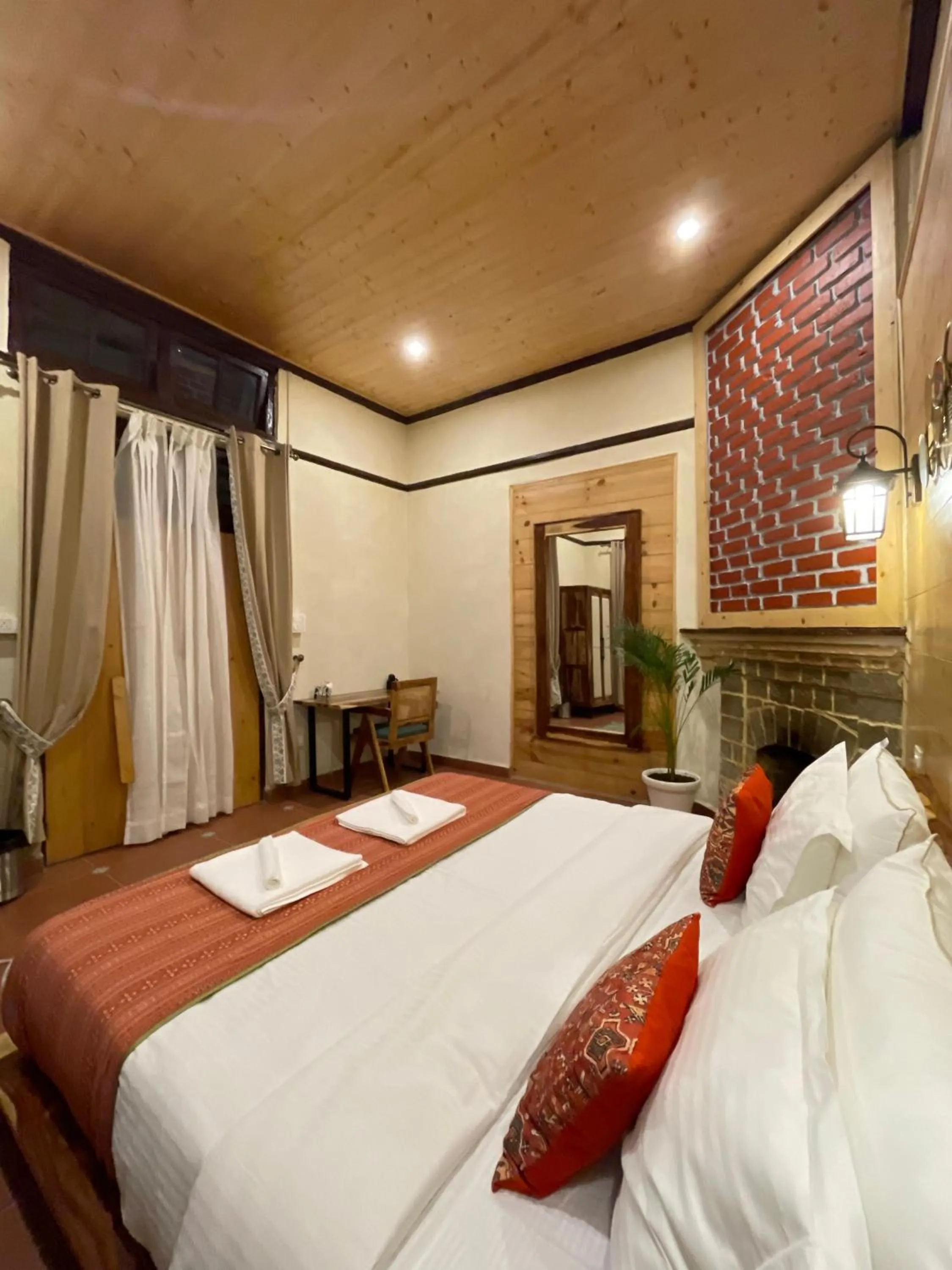 Photo of the whole room, Bed in Himtrek Stays,Mcleodganj