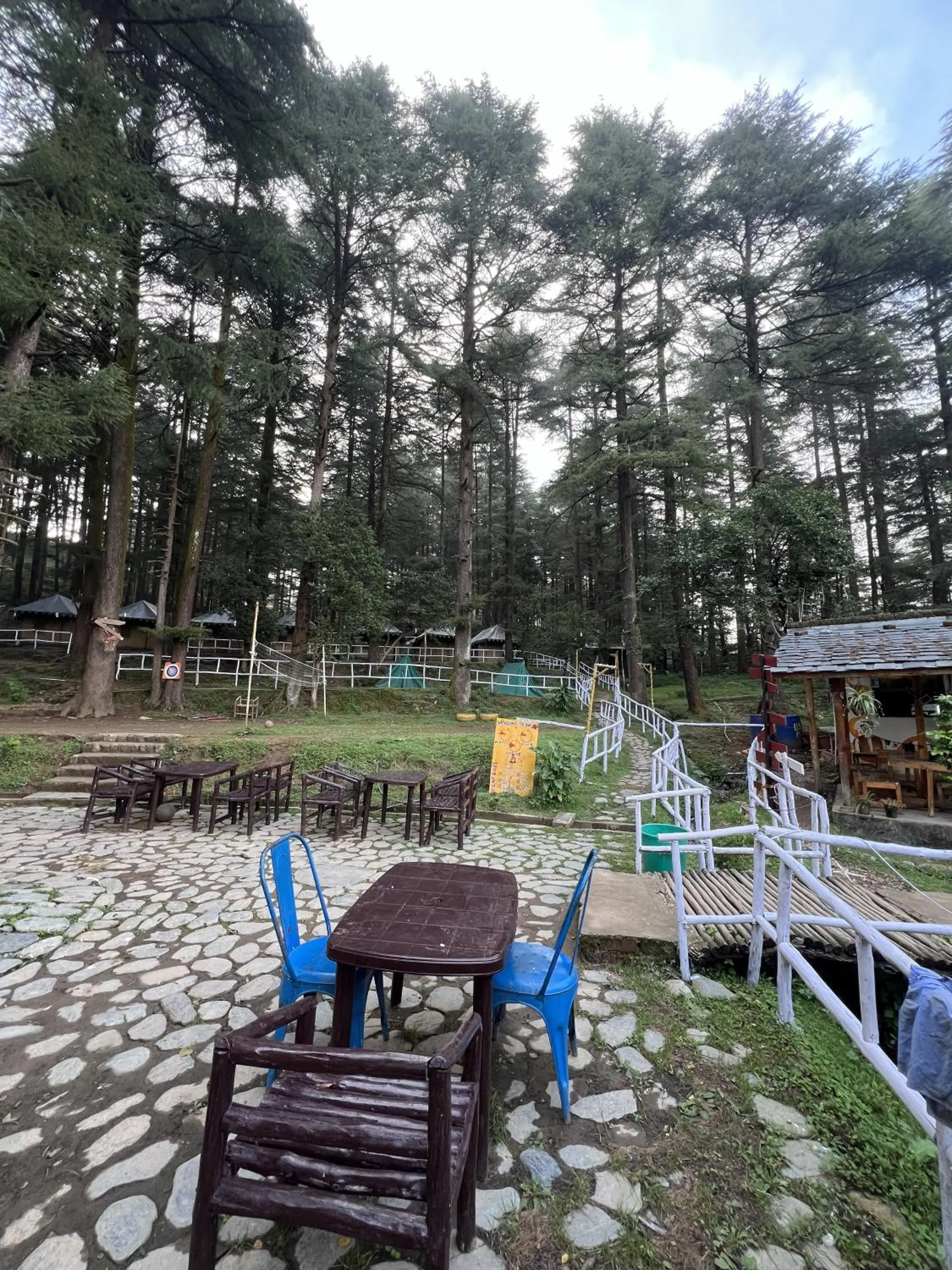 Natural landscape in Himtrek Stays,Mcleodganj