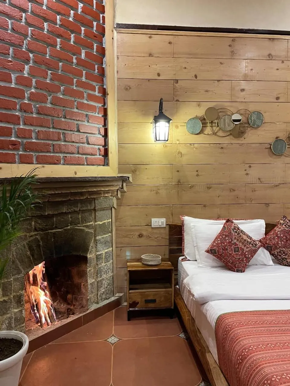 Photo of the whole room, Bed in Himtrek Stays,Mcleodganj