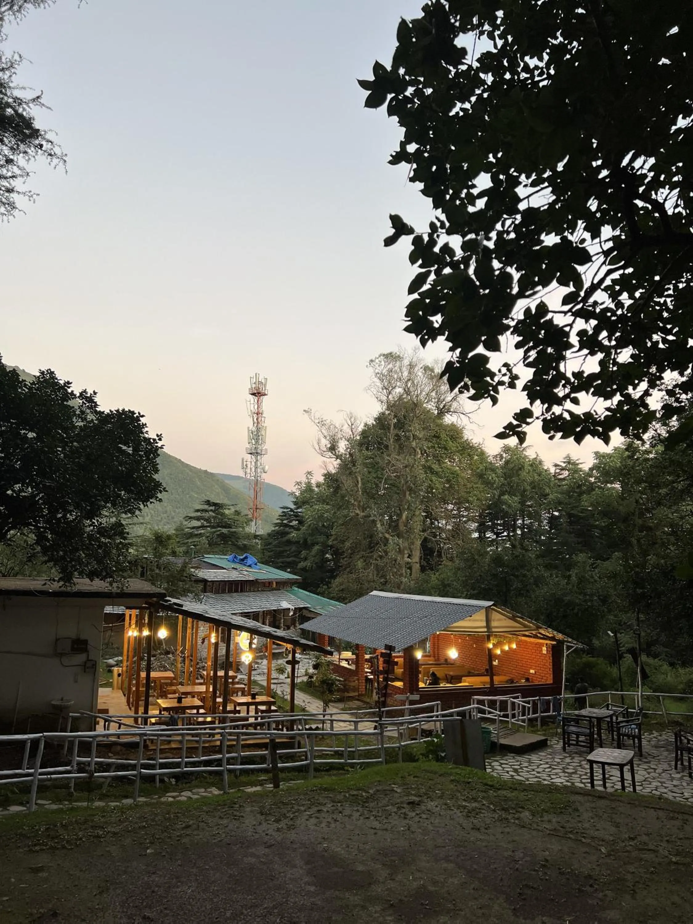 Natural landscape in Himtrek Stays,Mcleodganj