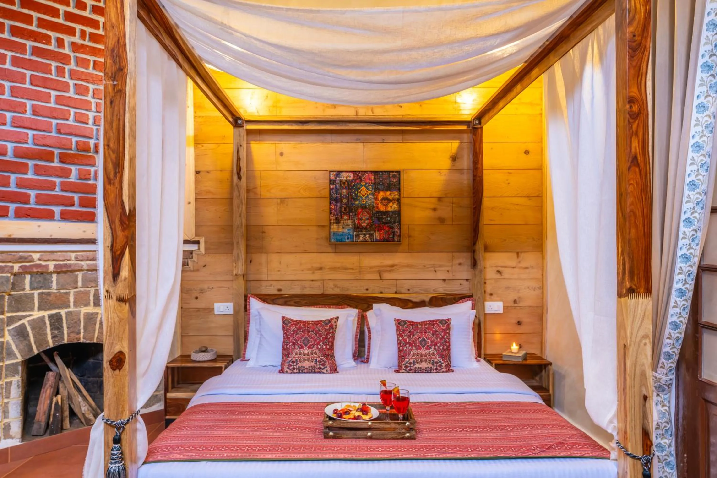 Photo of the whole room, Bed in Himtrek Stays,Mcleodganj