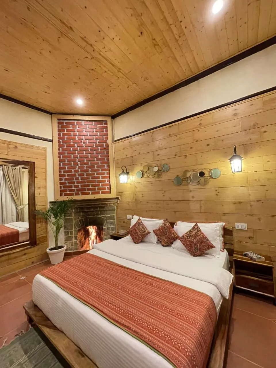 Photo of the whole room, Bed in Himtrek Stays,Mcleodganj