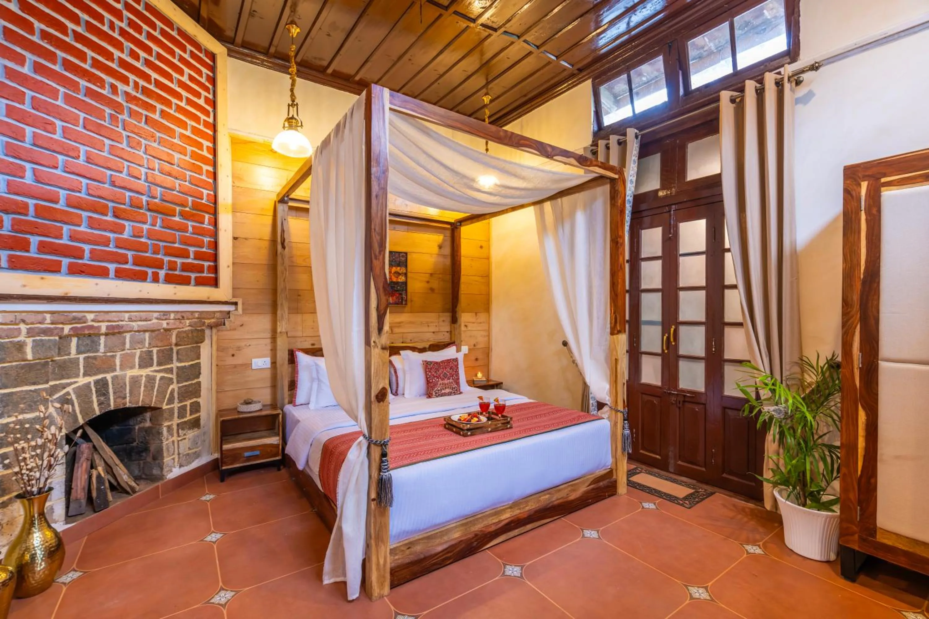 Photo of the whole room, Bed in Himtrek Stays,Mcleodganj