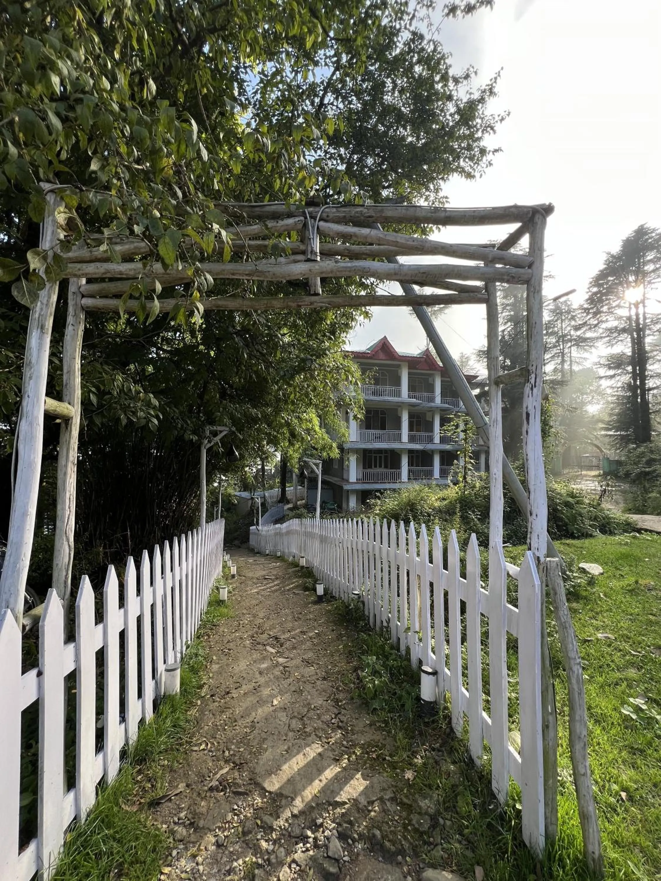 Facade/entrance in Himtrek Stays,Mcleodganj