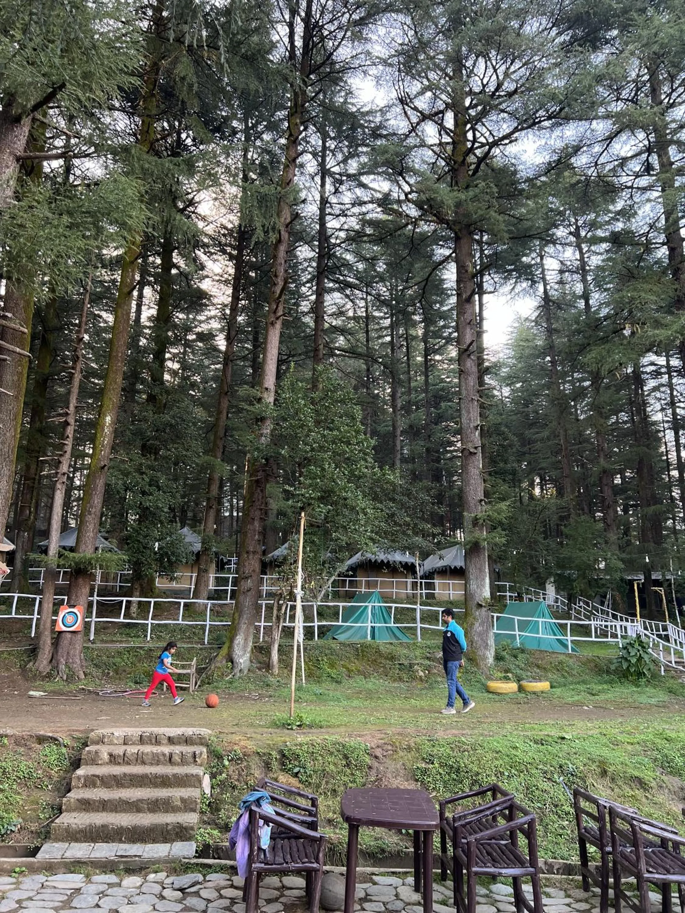 Natural landscape in Himtrek Stays,Mcleodganj