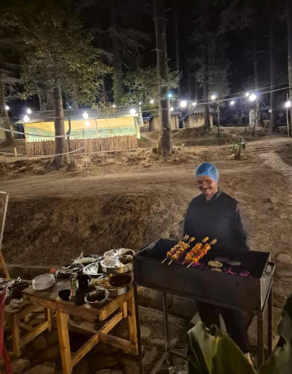 BBQ facilities in Himtrek Stays,Mcleodganj
