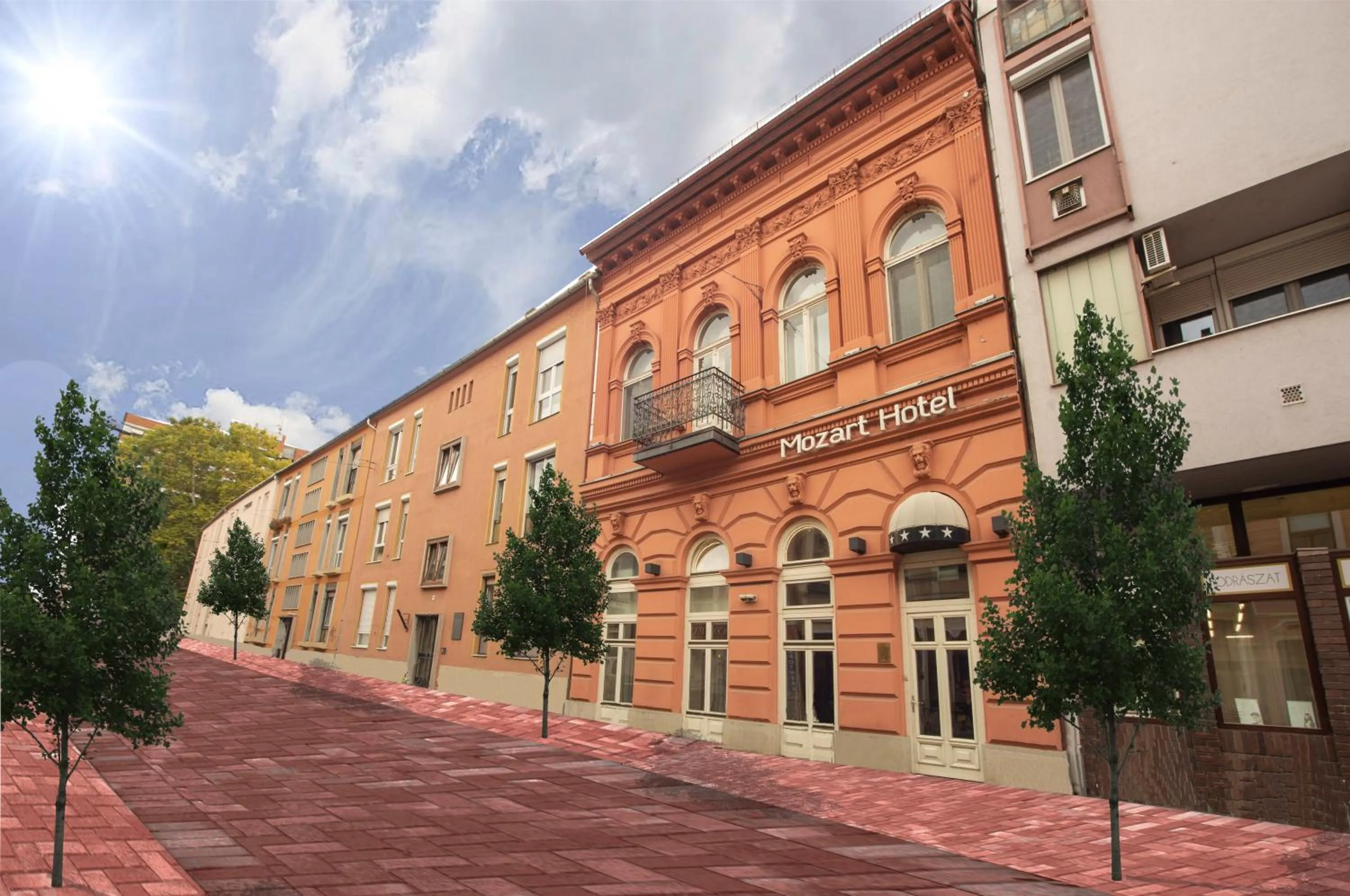 Property building in Mozart Hotel